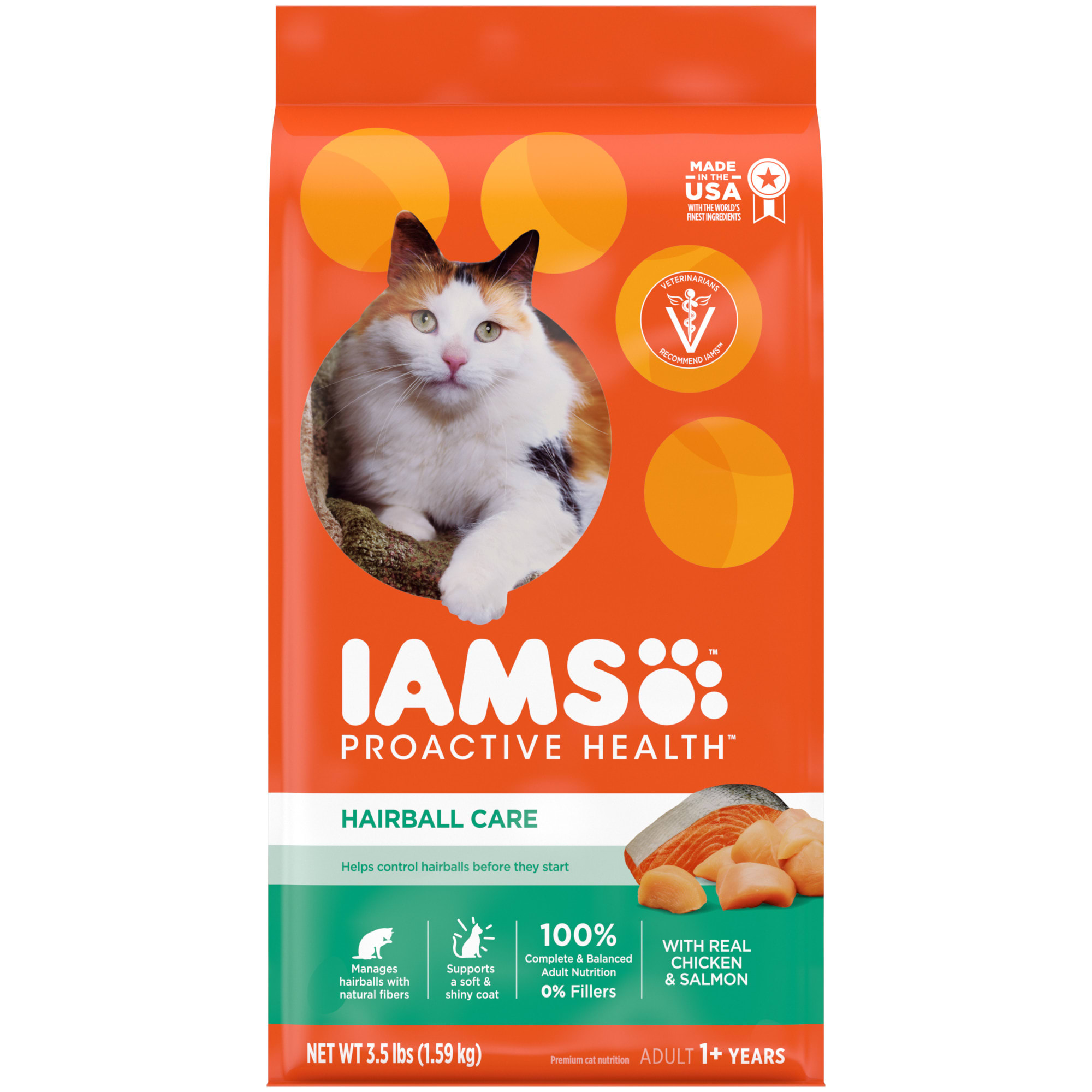 Iams Proactive Health Adult Hairball Control Dry Cat Food