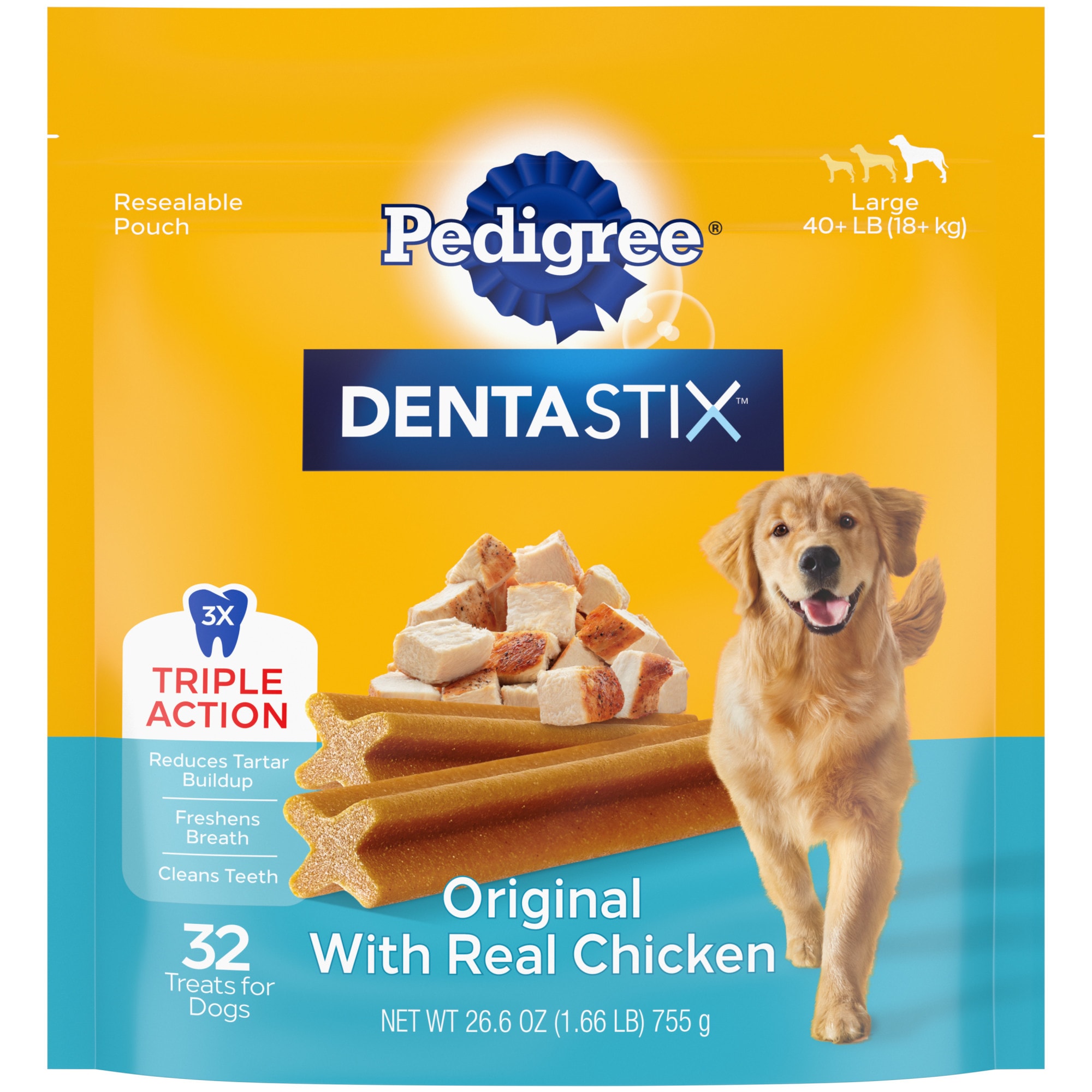 Pedigree dentastix twice store weekly