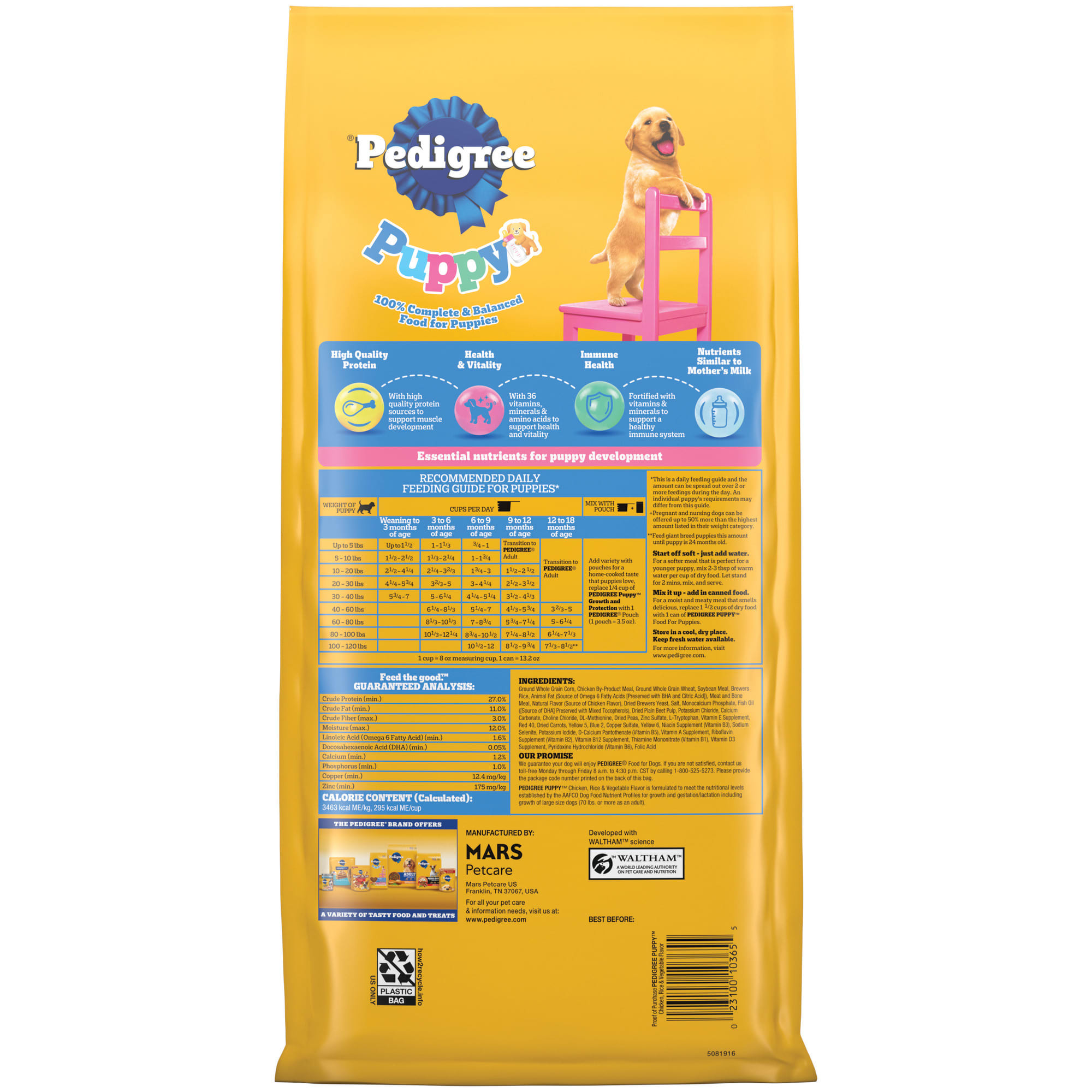 Puppy Growth Protection Dry Dog Food