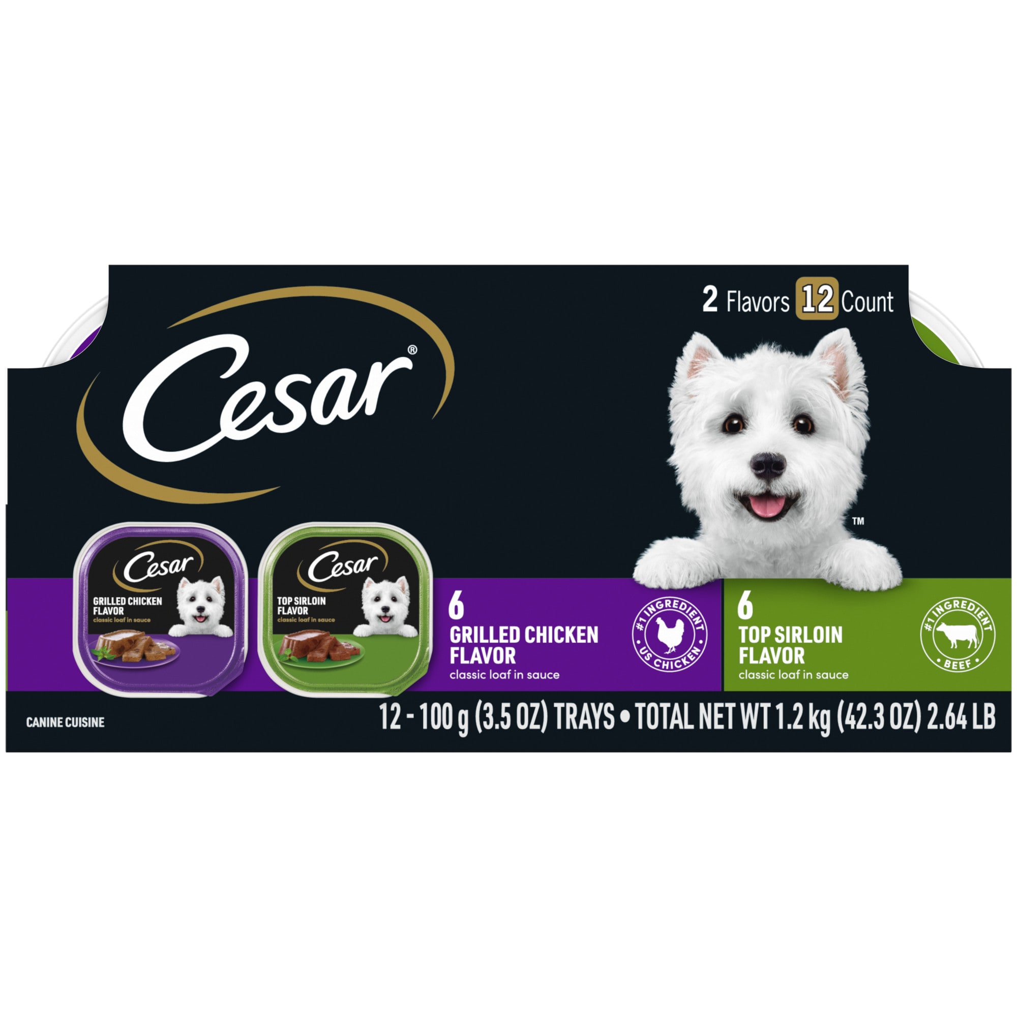 Petco cesar 2025 dog food