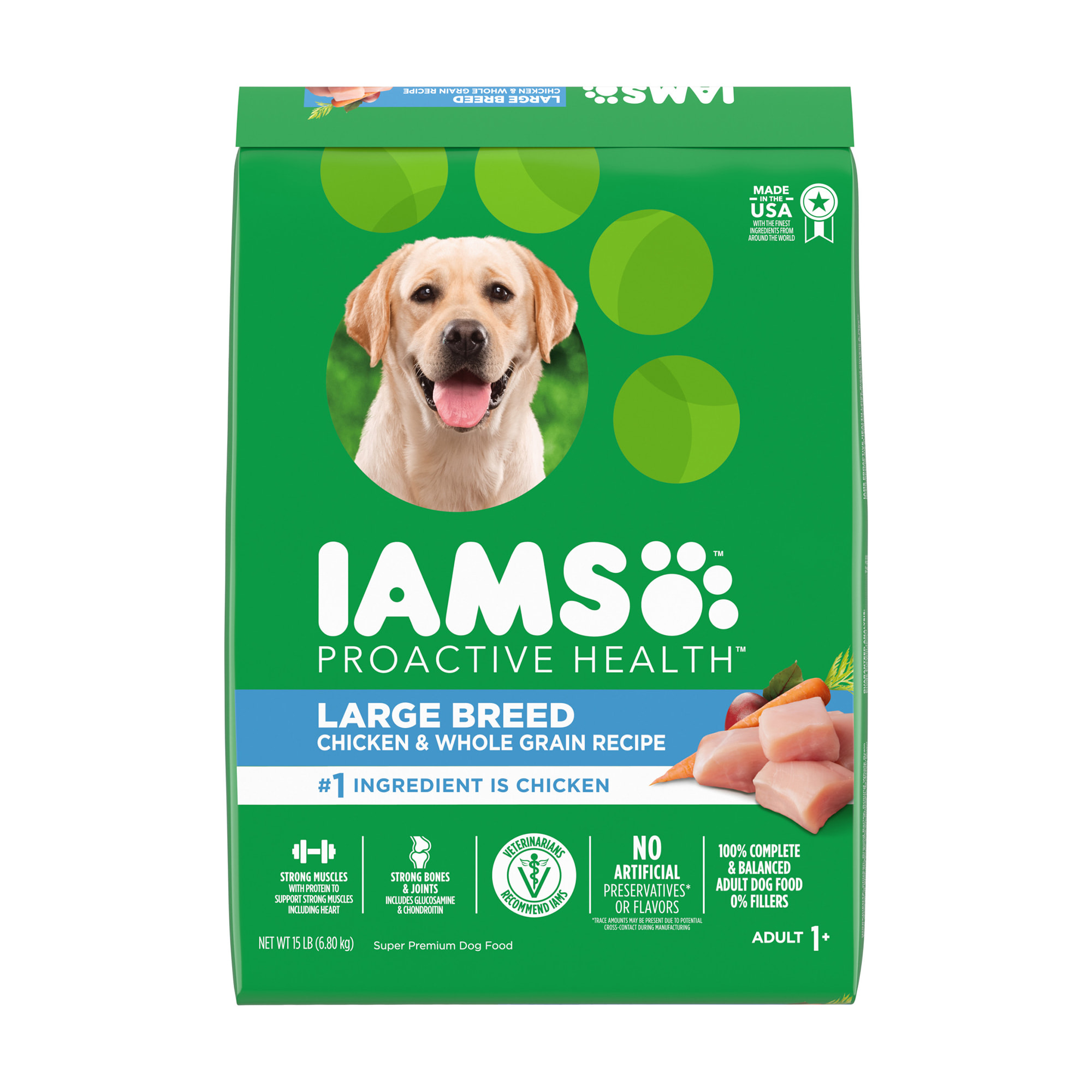 Iams Proactive Health With Real Chicken Adult Large Breed Dry Food