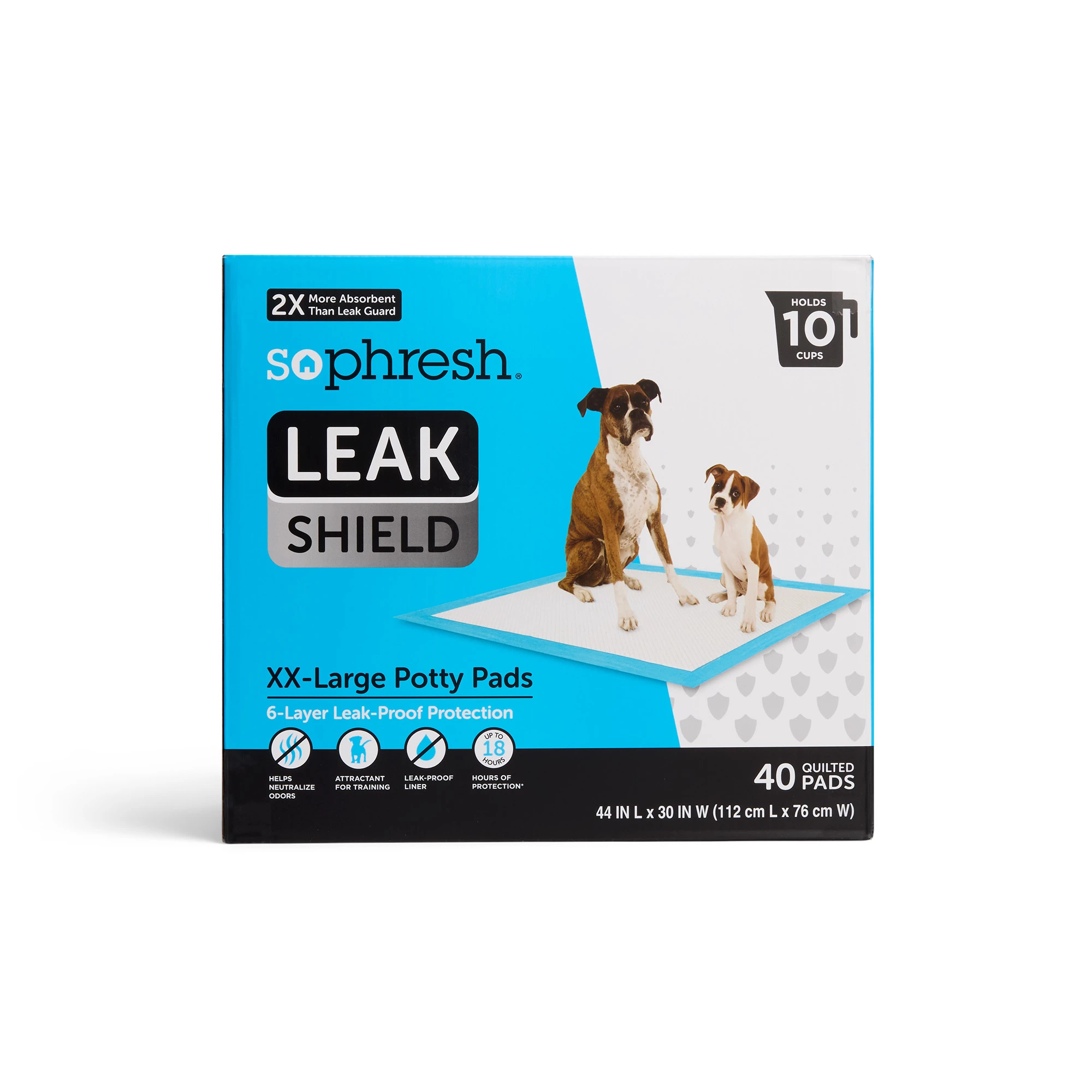 So Phresh XX-Large Leak Shield Potty Pads, Count of 144 | Petco