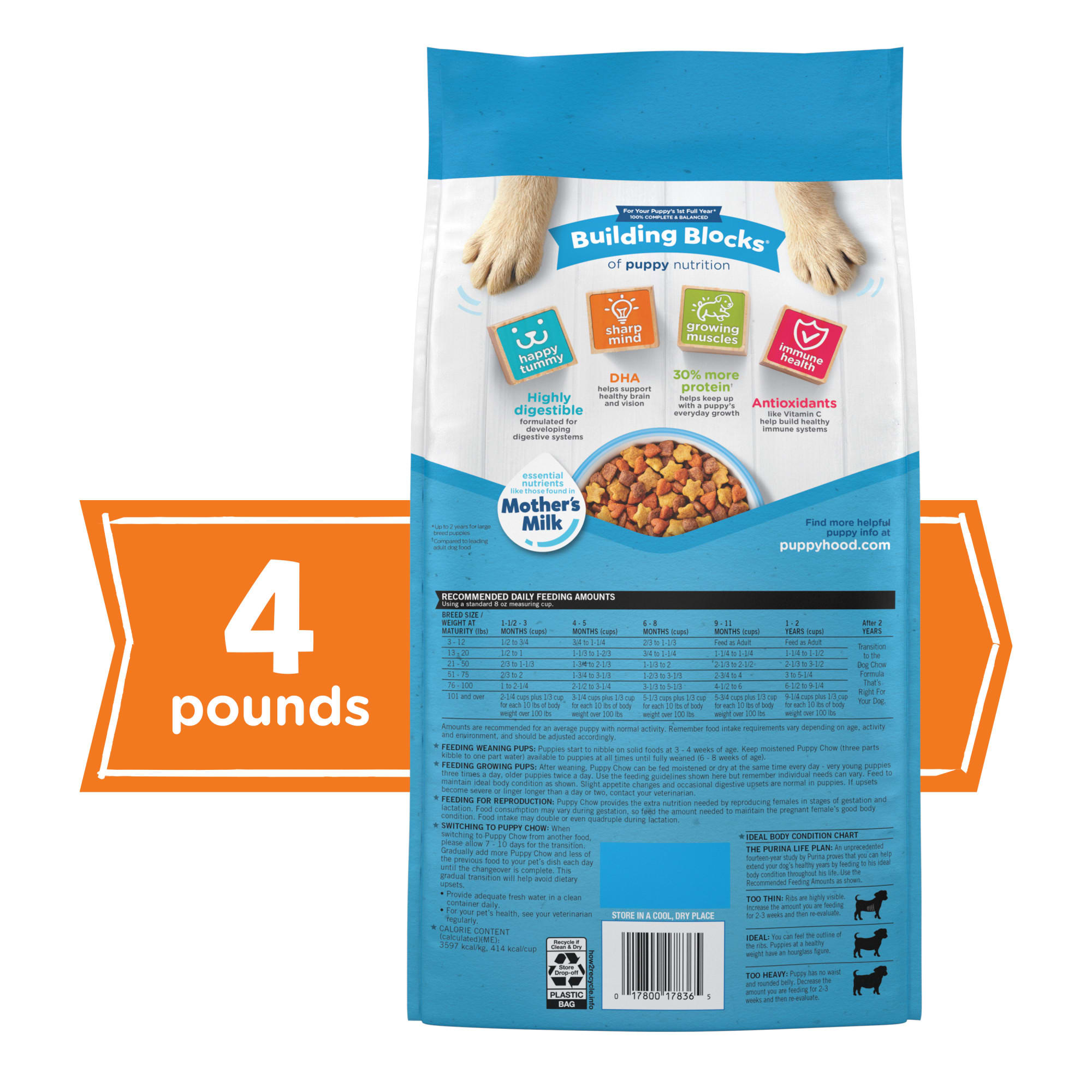 Purina Puppy Chow High Protein Complete With Real Chicken Dry