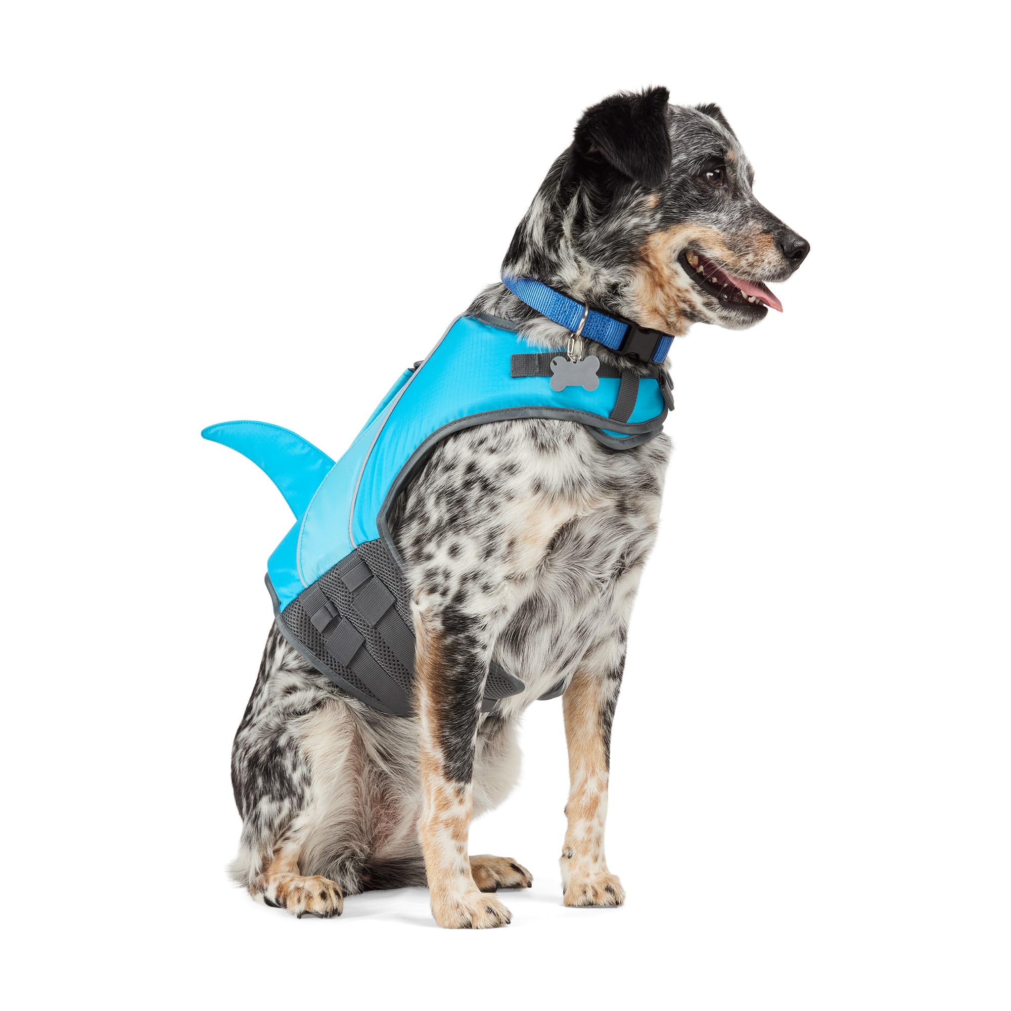 YOULY Dog Floatation Vest with Shark Fin XX Small