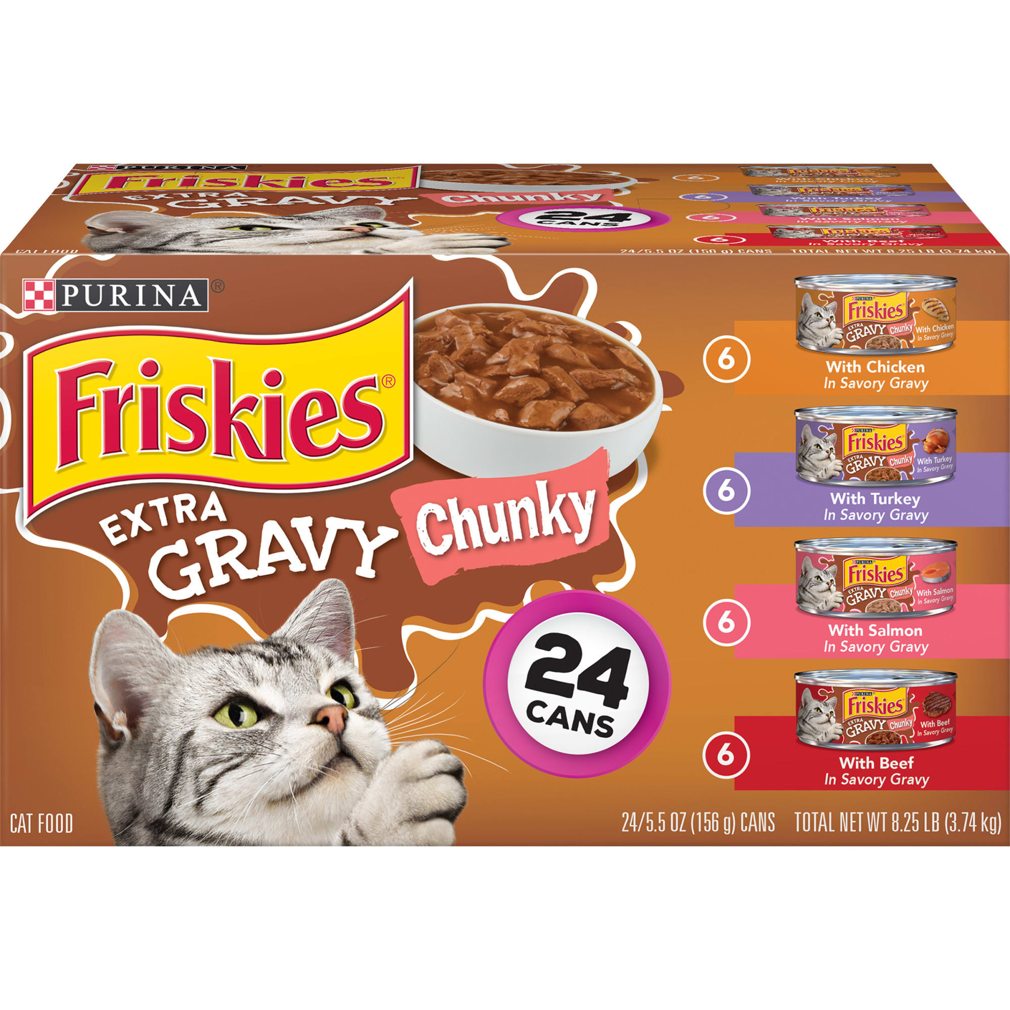 Friskies moist 2024 cat food