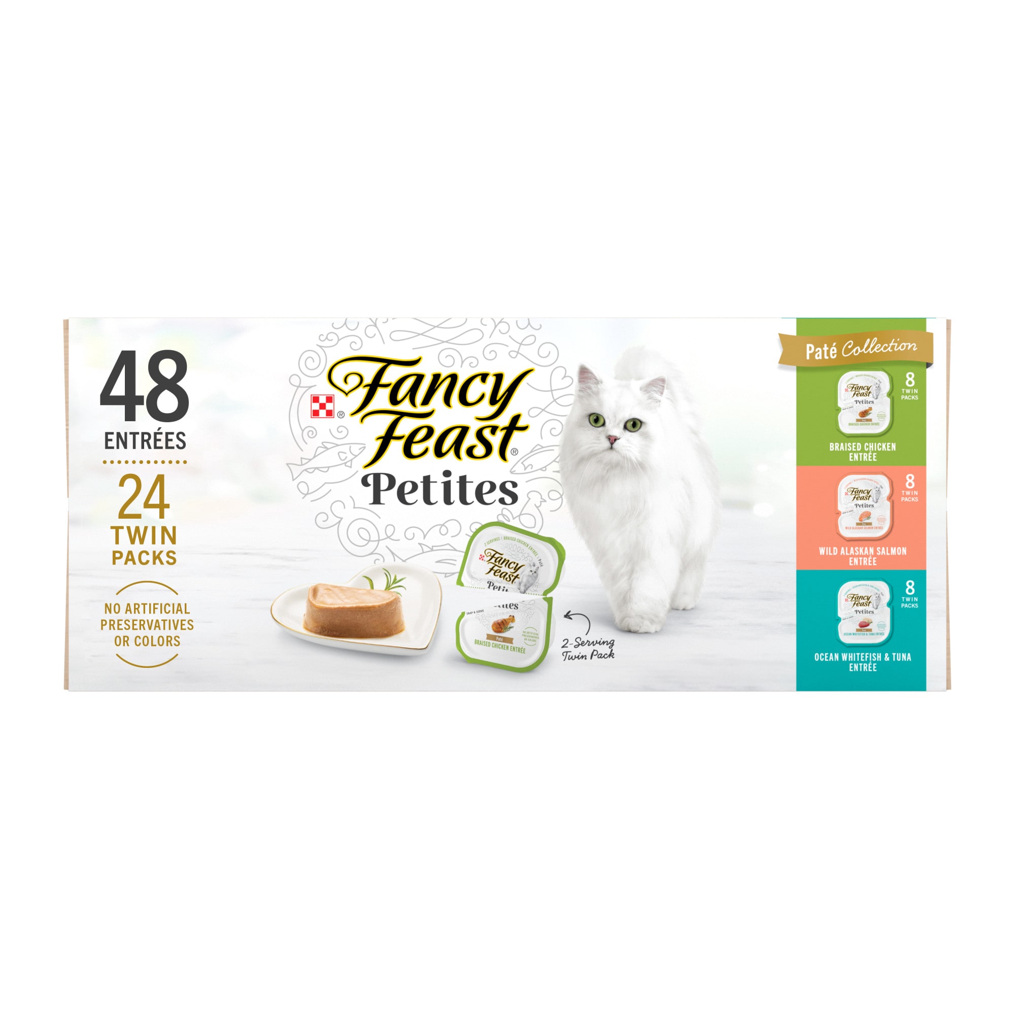 Fancy feast pate canned cat clearance food