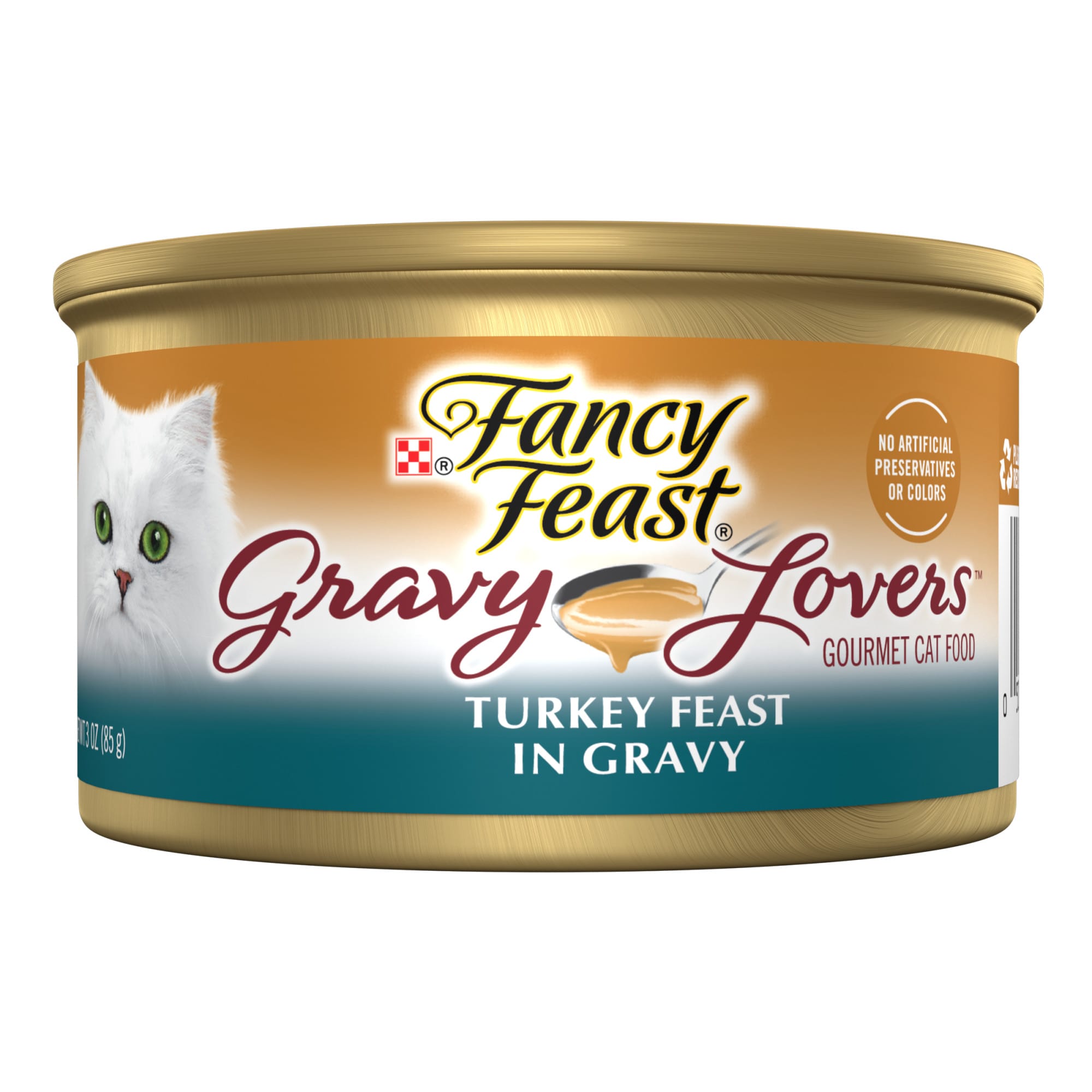 Fancy Feast Gravy Lovers Turkey Gourmet Wet Cat Food 3 oz. Case