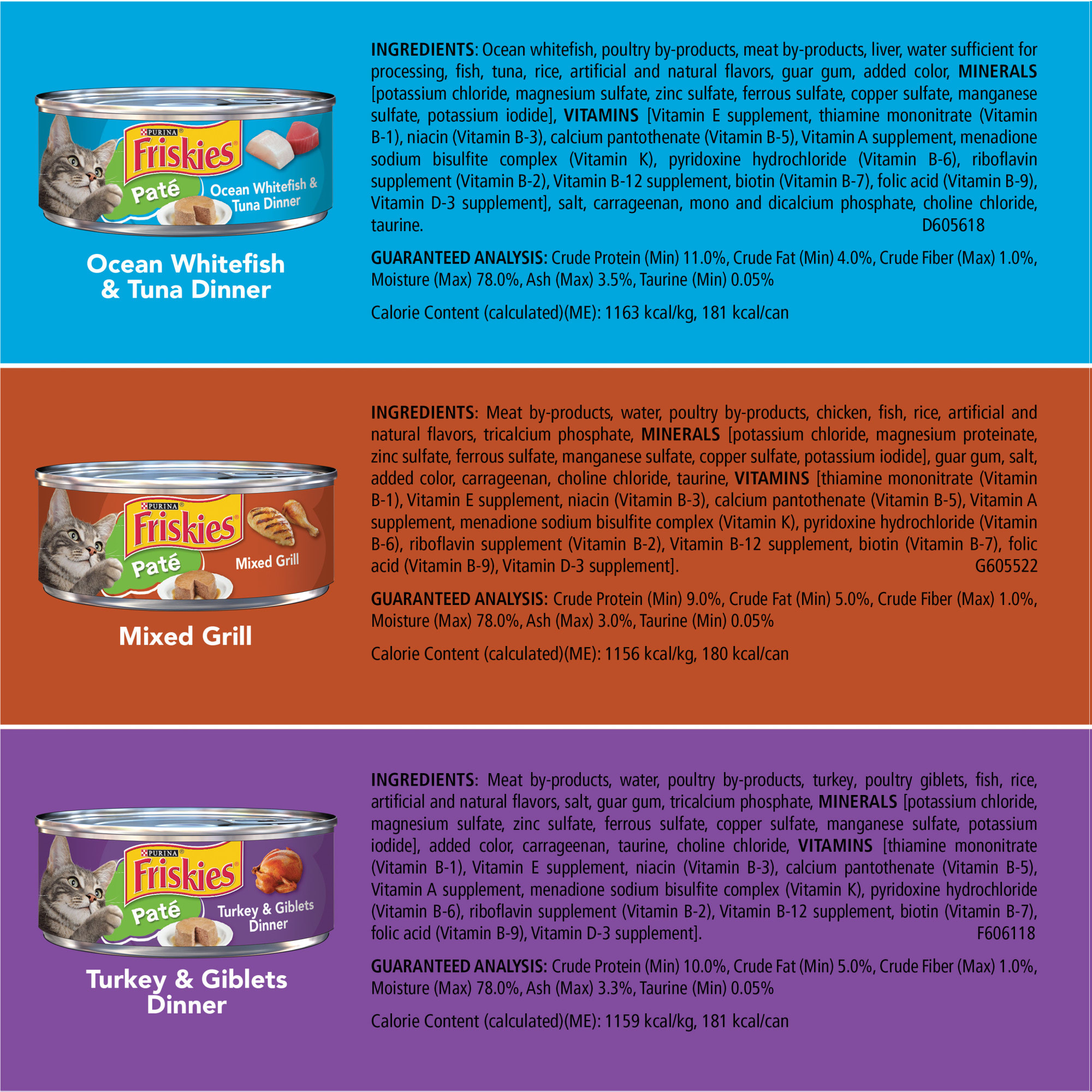 Friskies wet food ingredients best sale