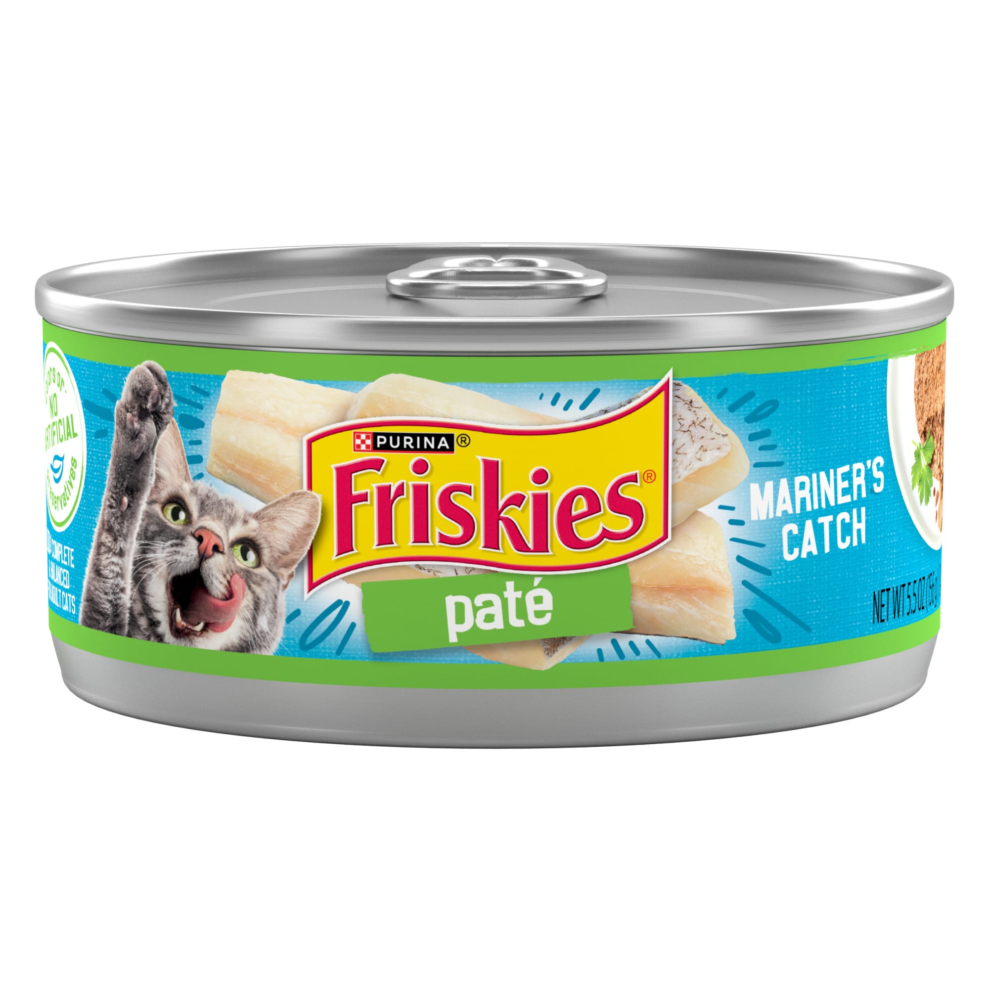 Purina Friskies Mariner s Catch Wet Cat Food Pate 5.5 oz. Case of 24 Petco