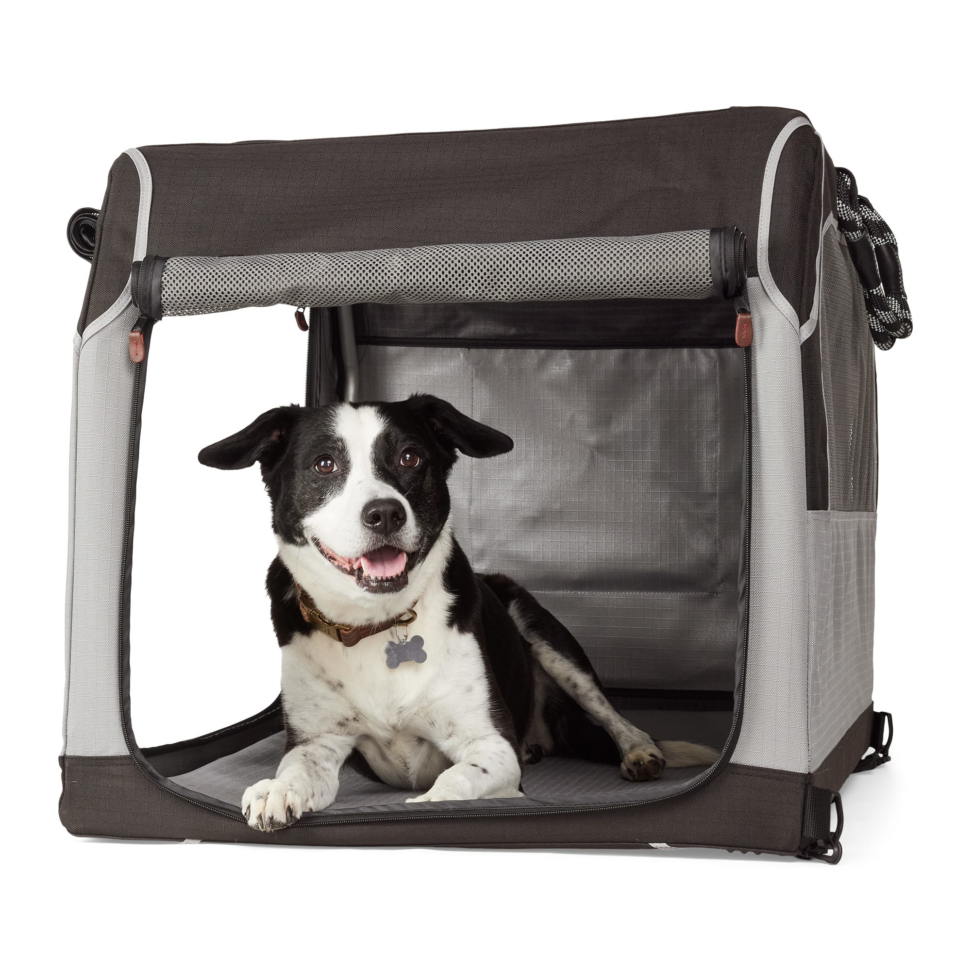 Canvas travel dog crate best sale