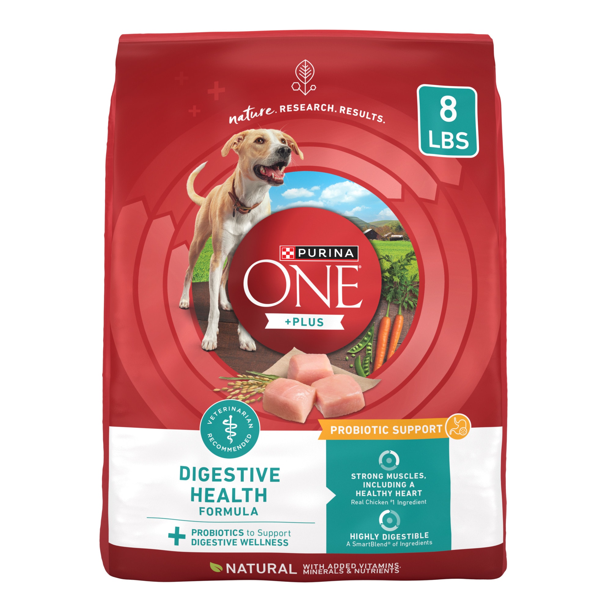 Purina One Plus Digestive Health Natural Formula with Vitamins