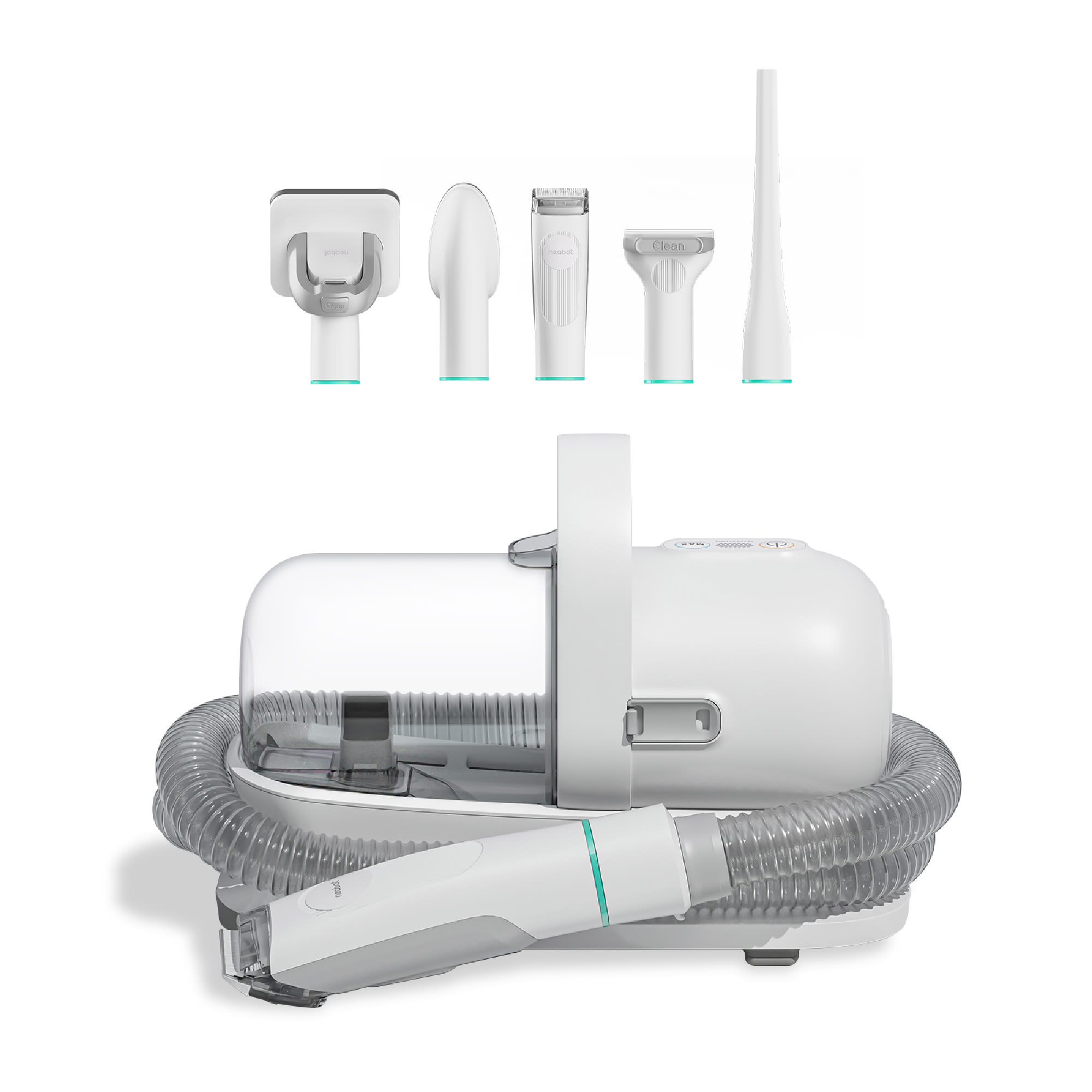 家電 0104-066 neakasa Neakasa pet grooming kit & Vacuum HN0070W Neakasa P1 Pro — 5-in-1 Low-Noise Pet Grooming Vacuum