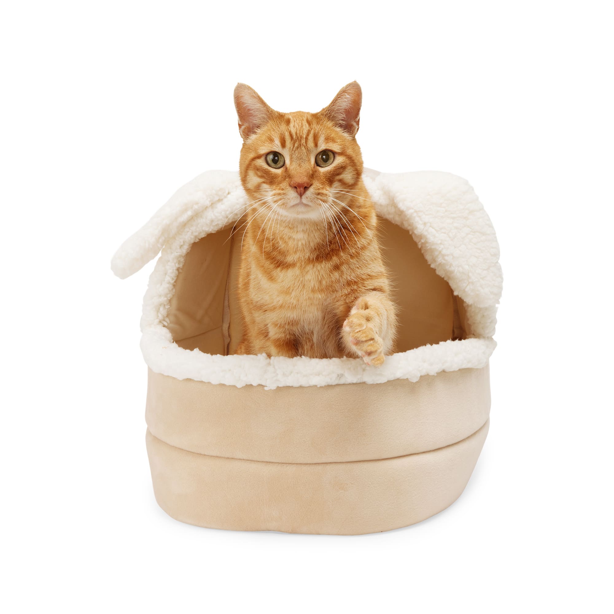 EveryYay Convertible Hooded Cat Bed with Bunny Ears