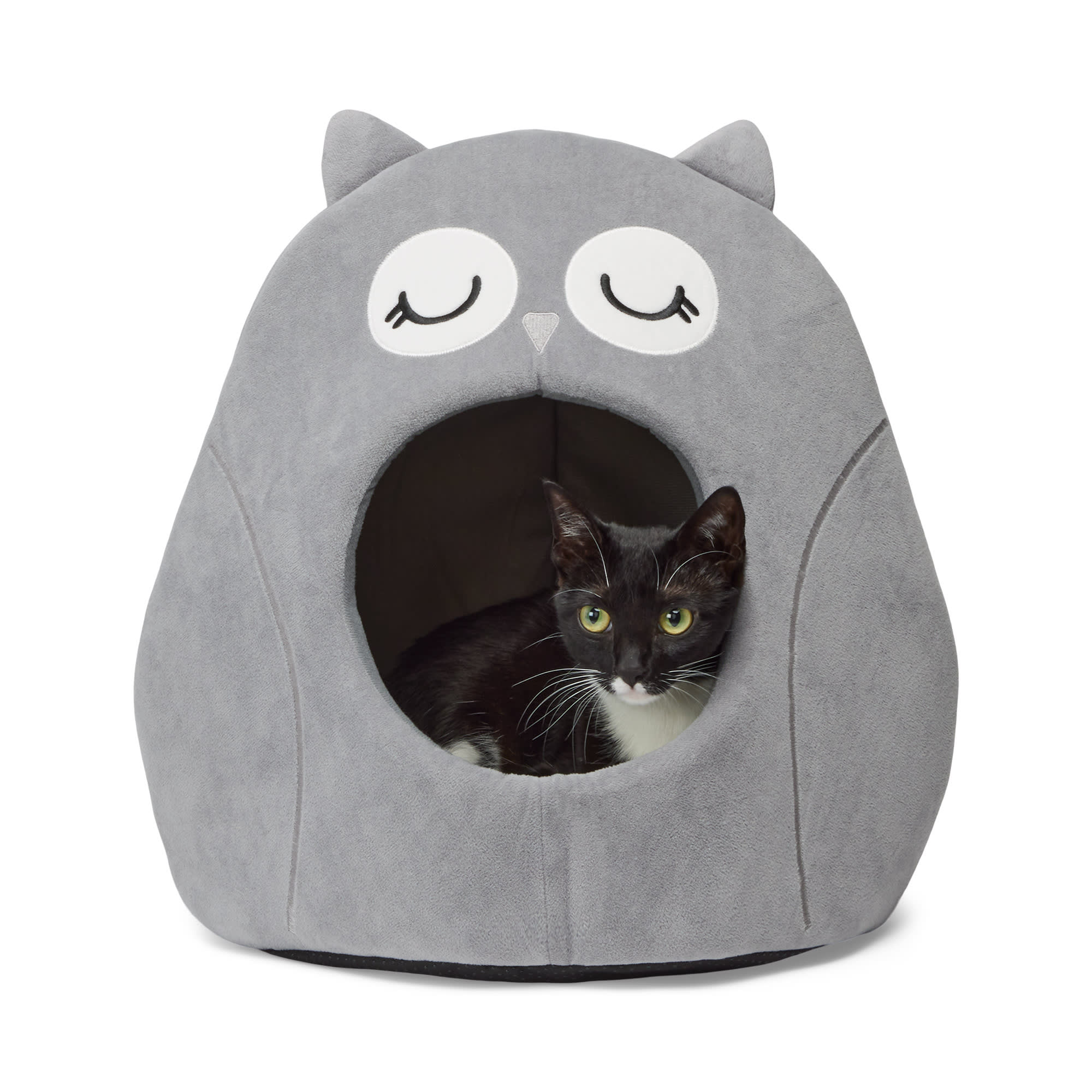 Gray cat bed hotsell