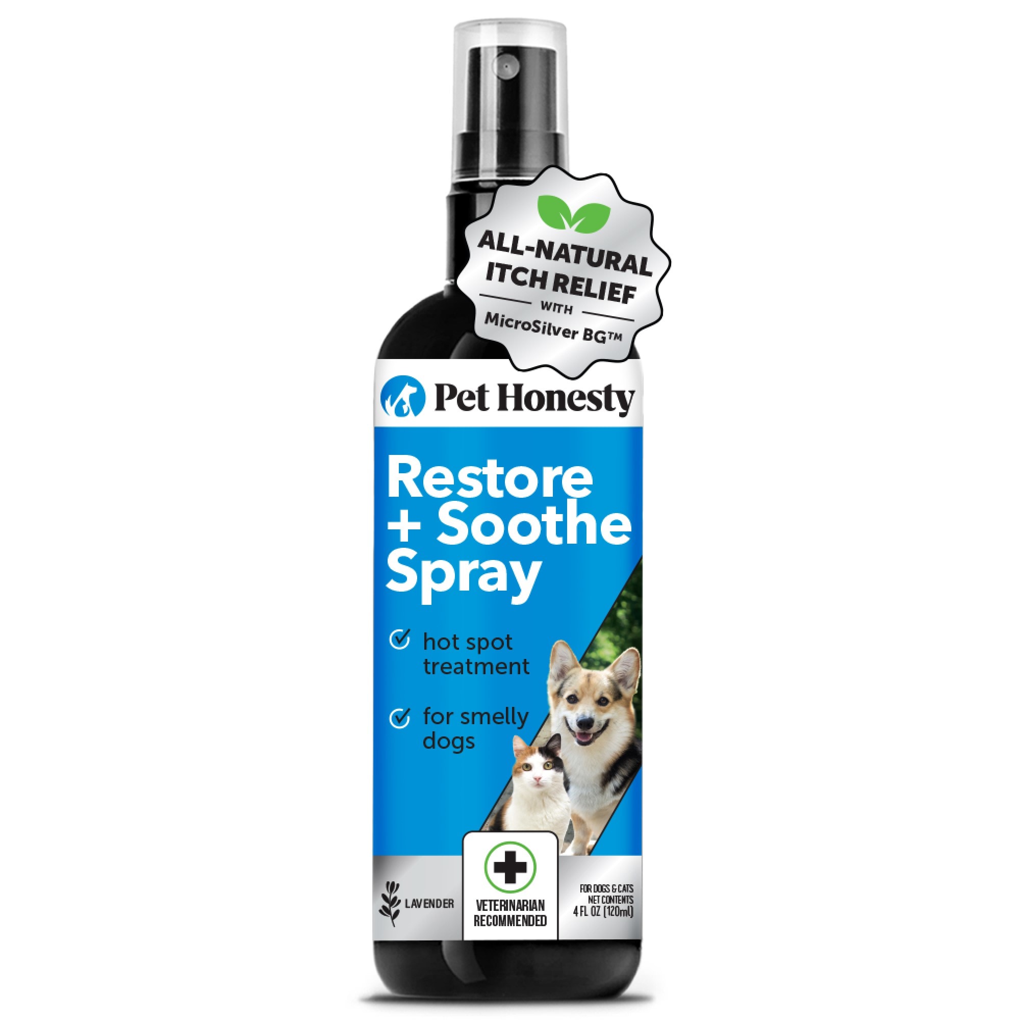 Pet Honesty Lavender Vanilla Soothing Dog Spray 4oz