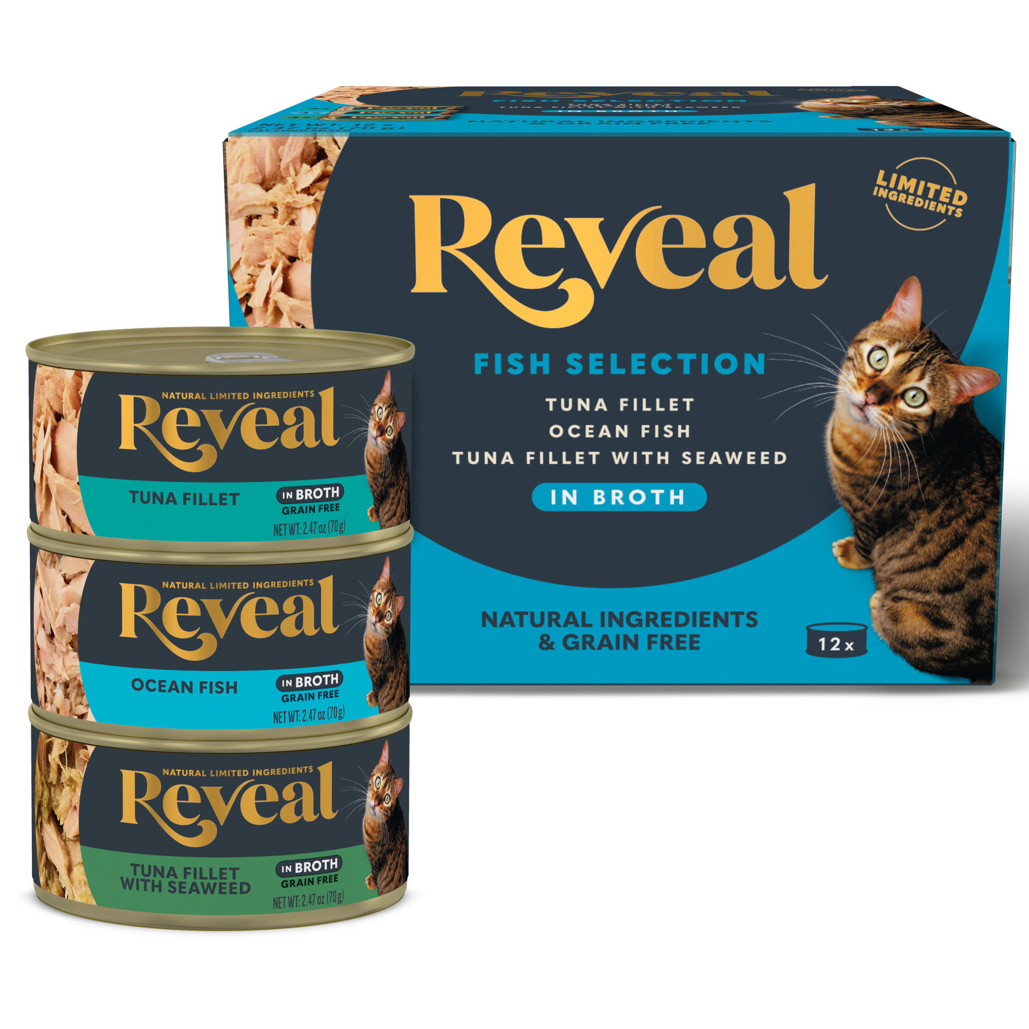 Reveal wet cat food