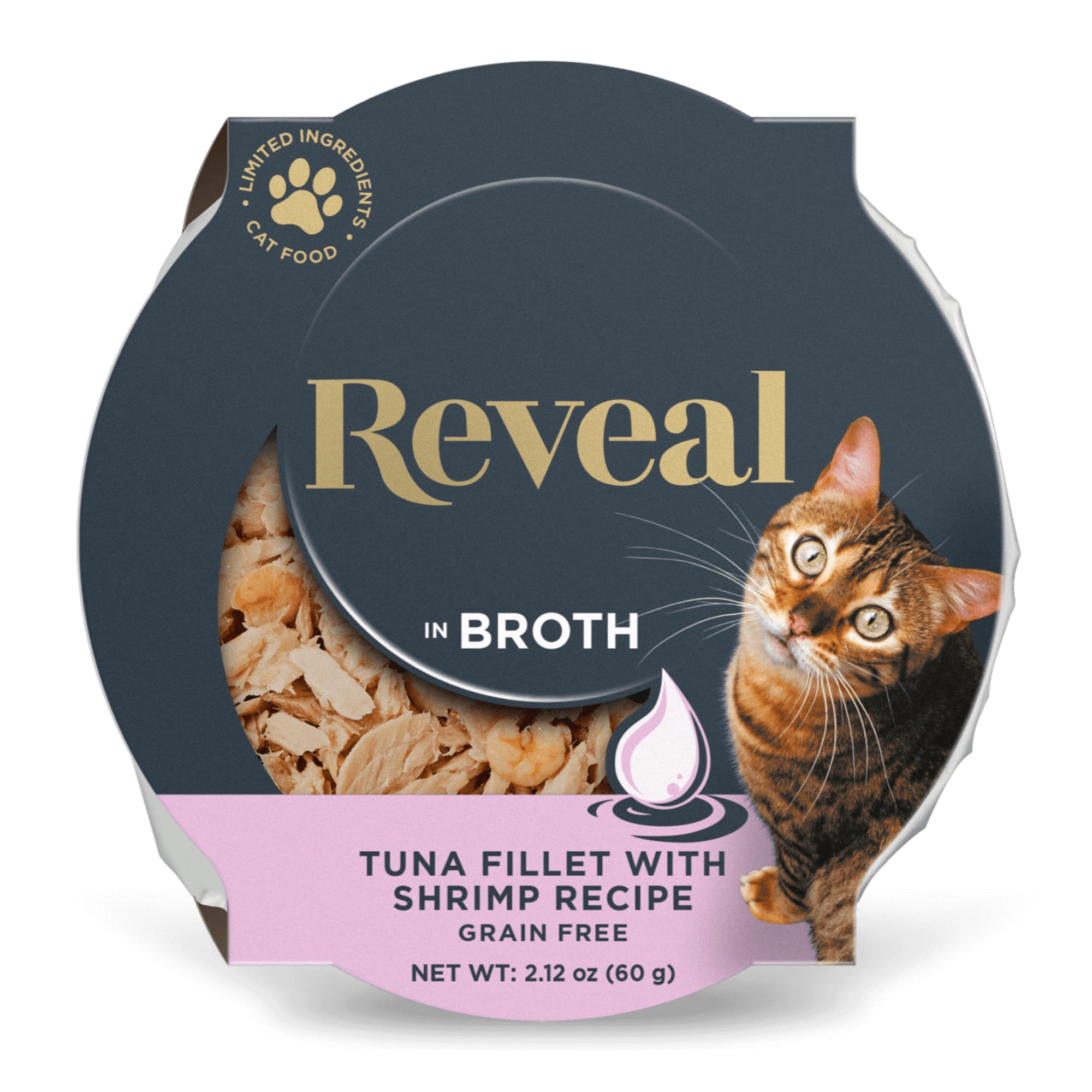 Reveal Limited Ingredient Natural Grain Free Tuna with Shrimp in