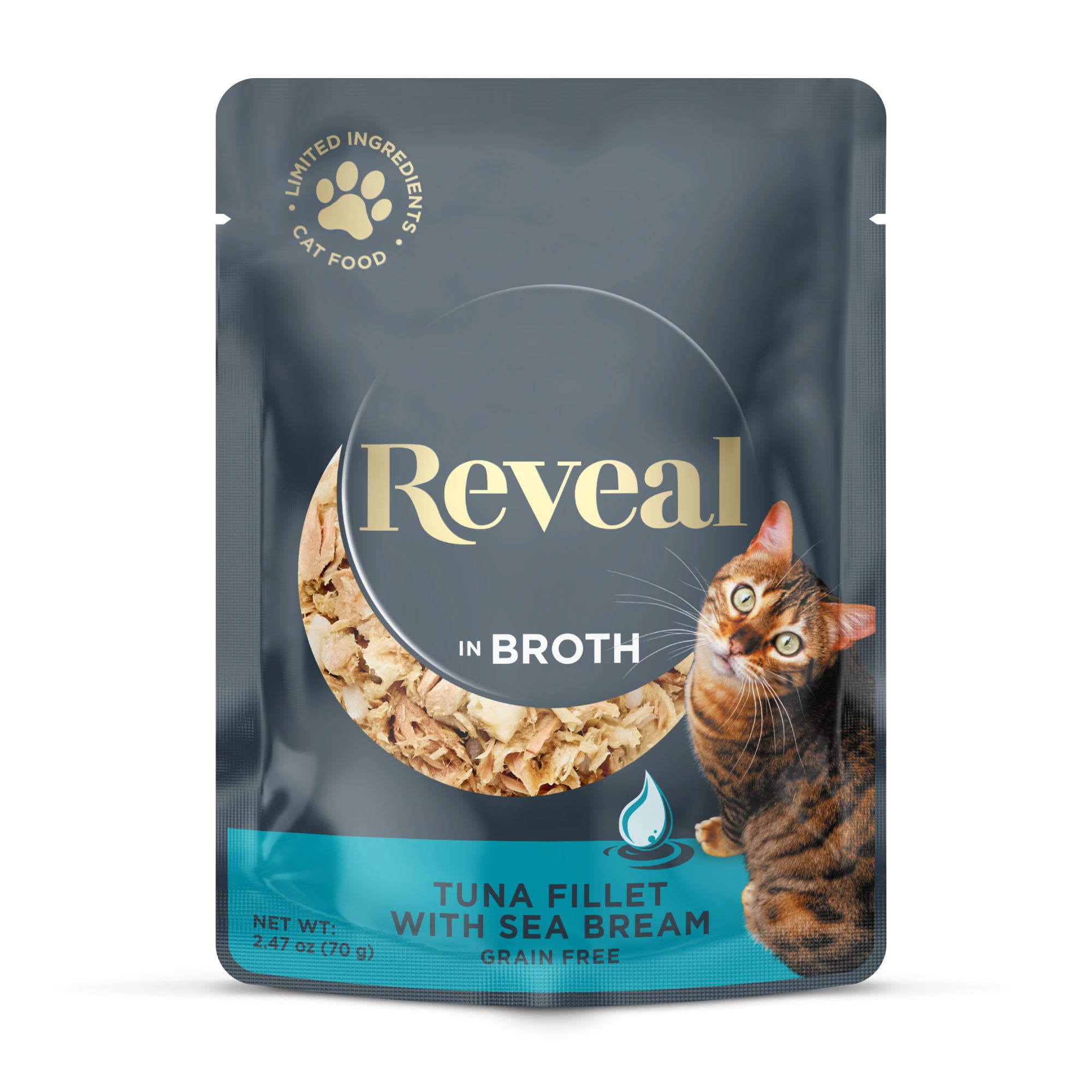 Reveal Limited Ingredient Natural Grain Free, Tuna with Sea Bream