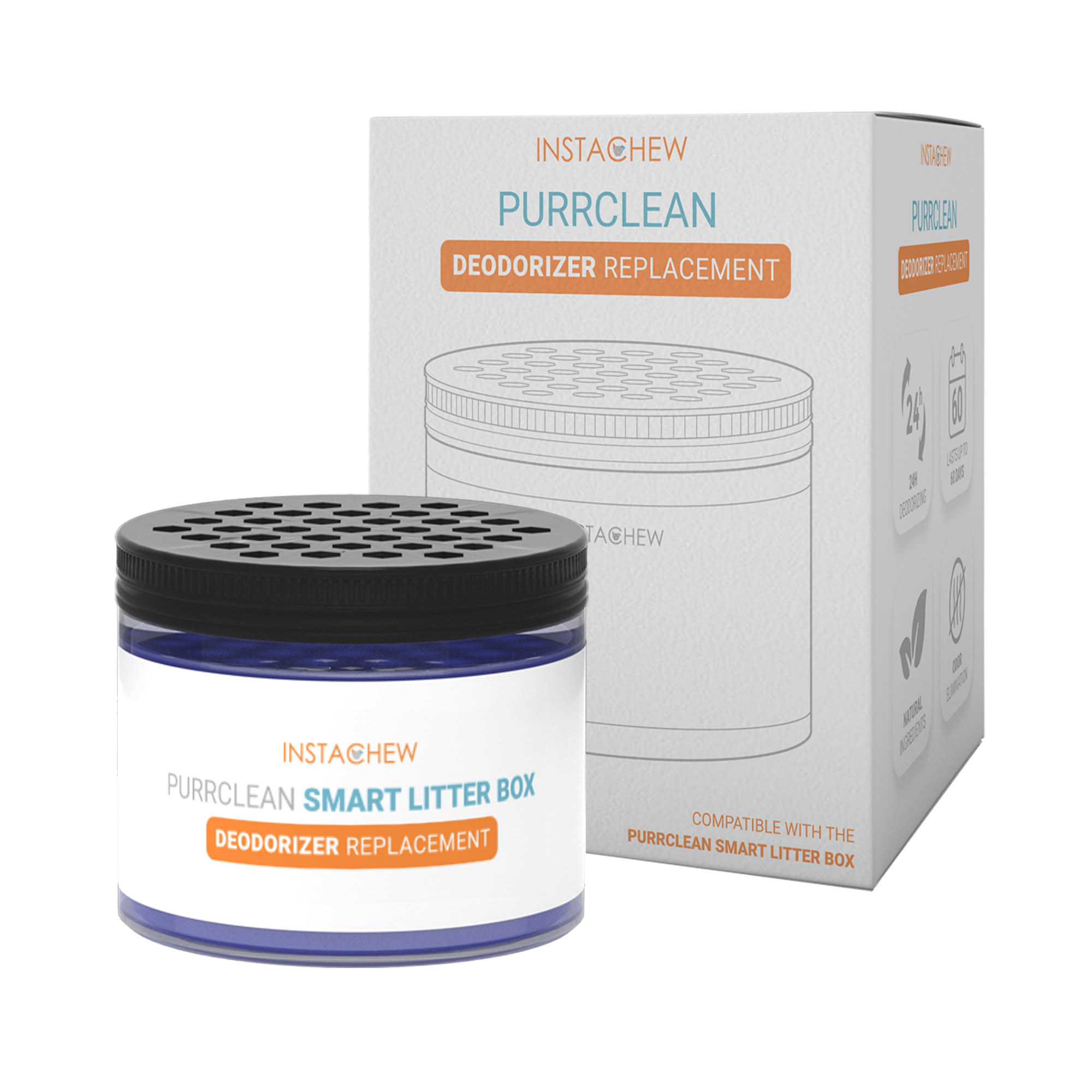 Instachew Purrclean Smart Deodorizer for Dog Litter Boxes
