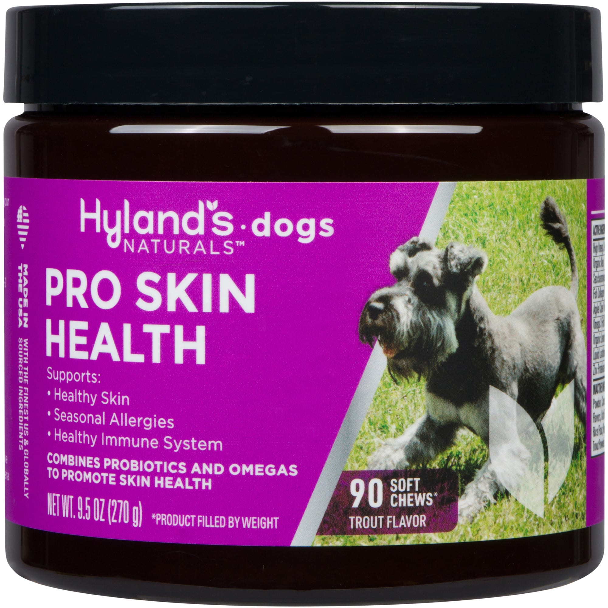 Hyland's Naturals Pro Skin Health Soft Dog Chews, 9.5 oz., Count of 90 ...