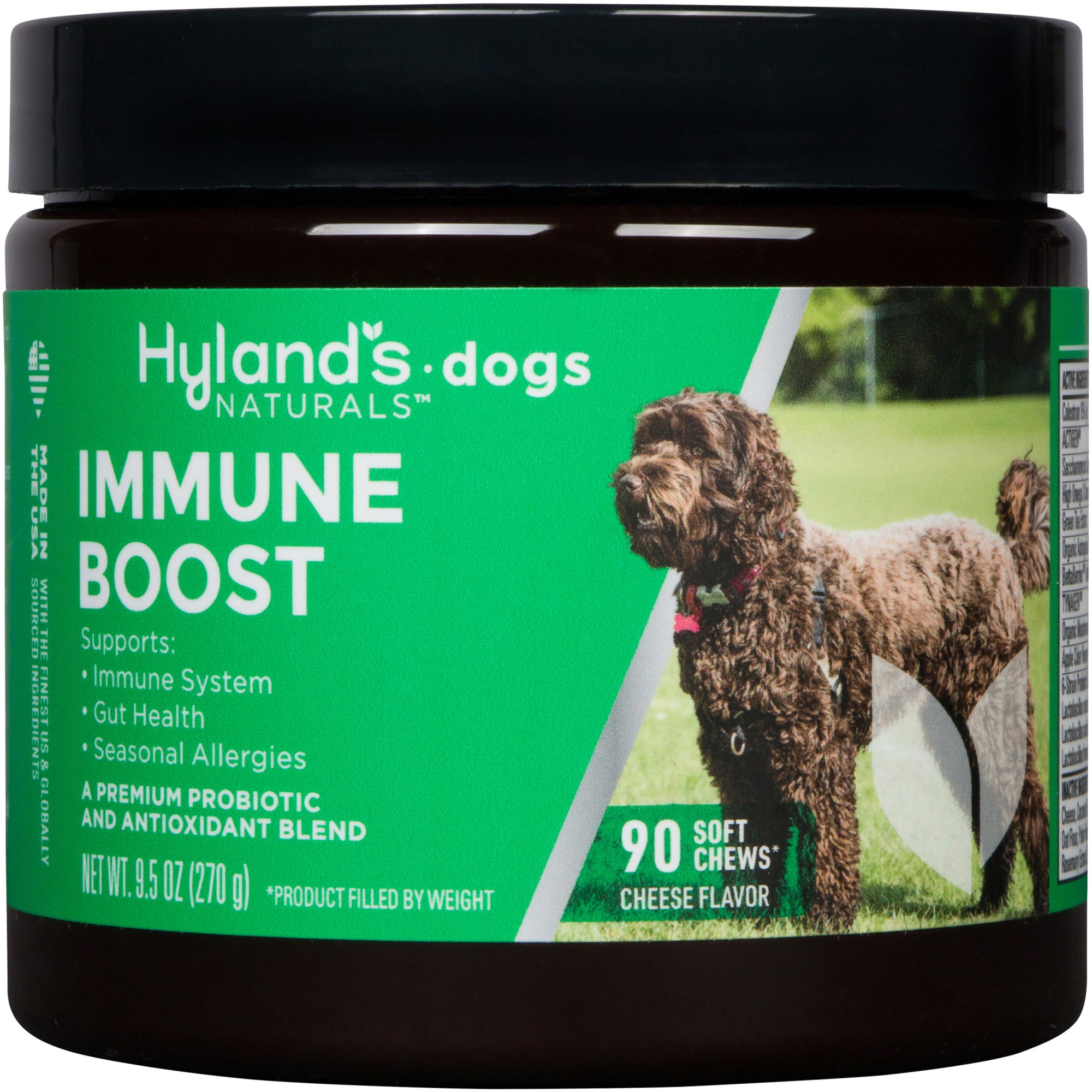 Hyland's Naturals Immune Boost Dog Chews with Omega3 & Antioxidants