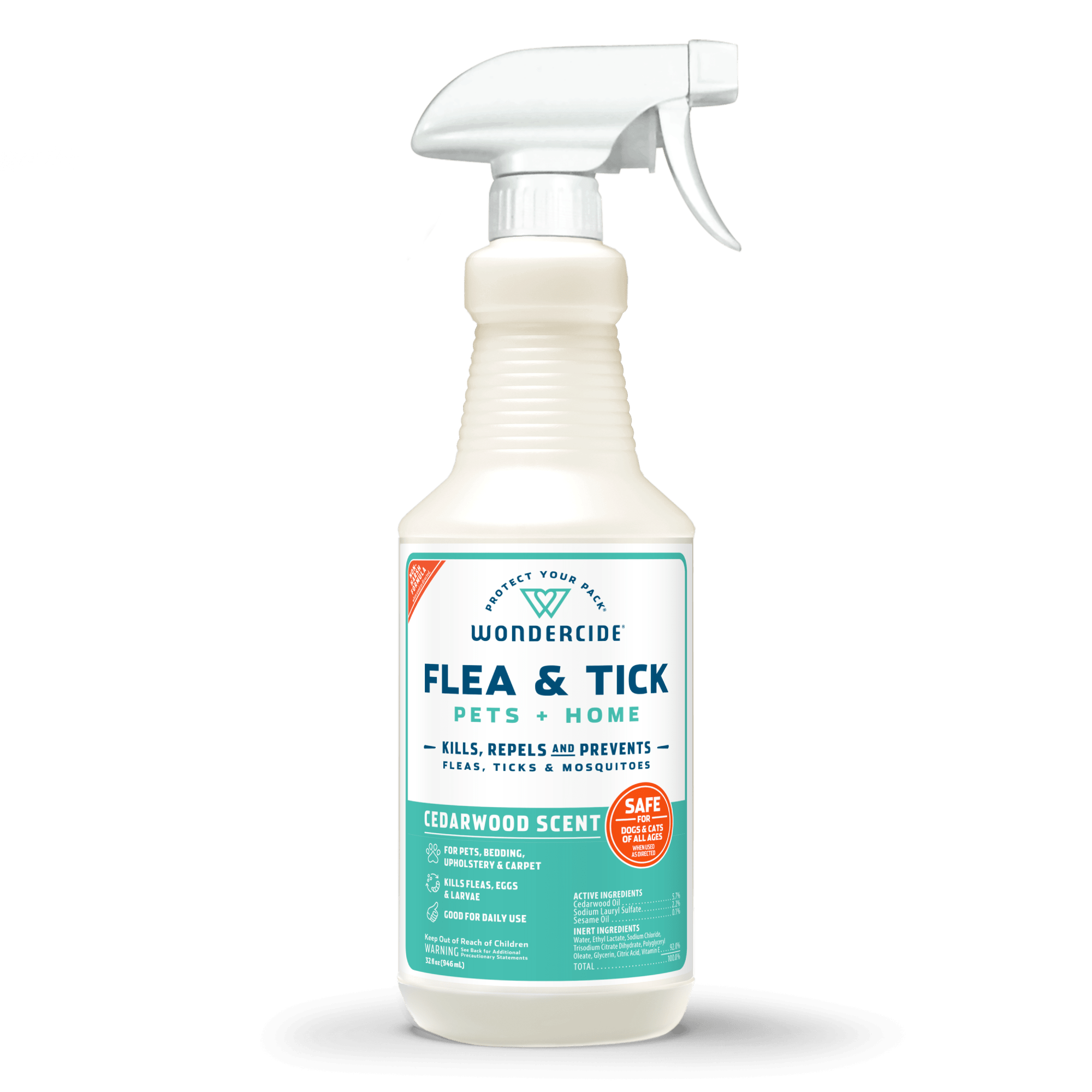 Wondercide Cedar Flea & Tick Pet/Home Spray 32 fl oz