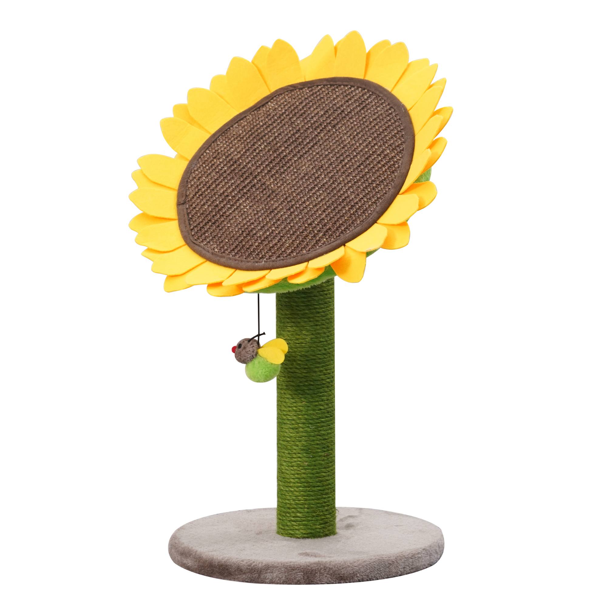 PetPals Group Catry Sunflower Cat Scratching Post, 13