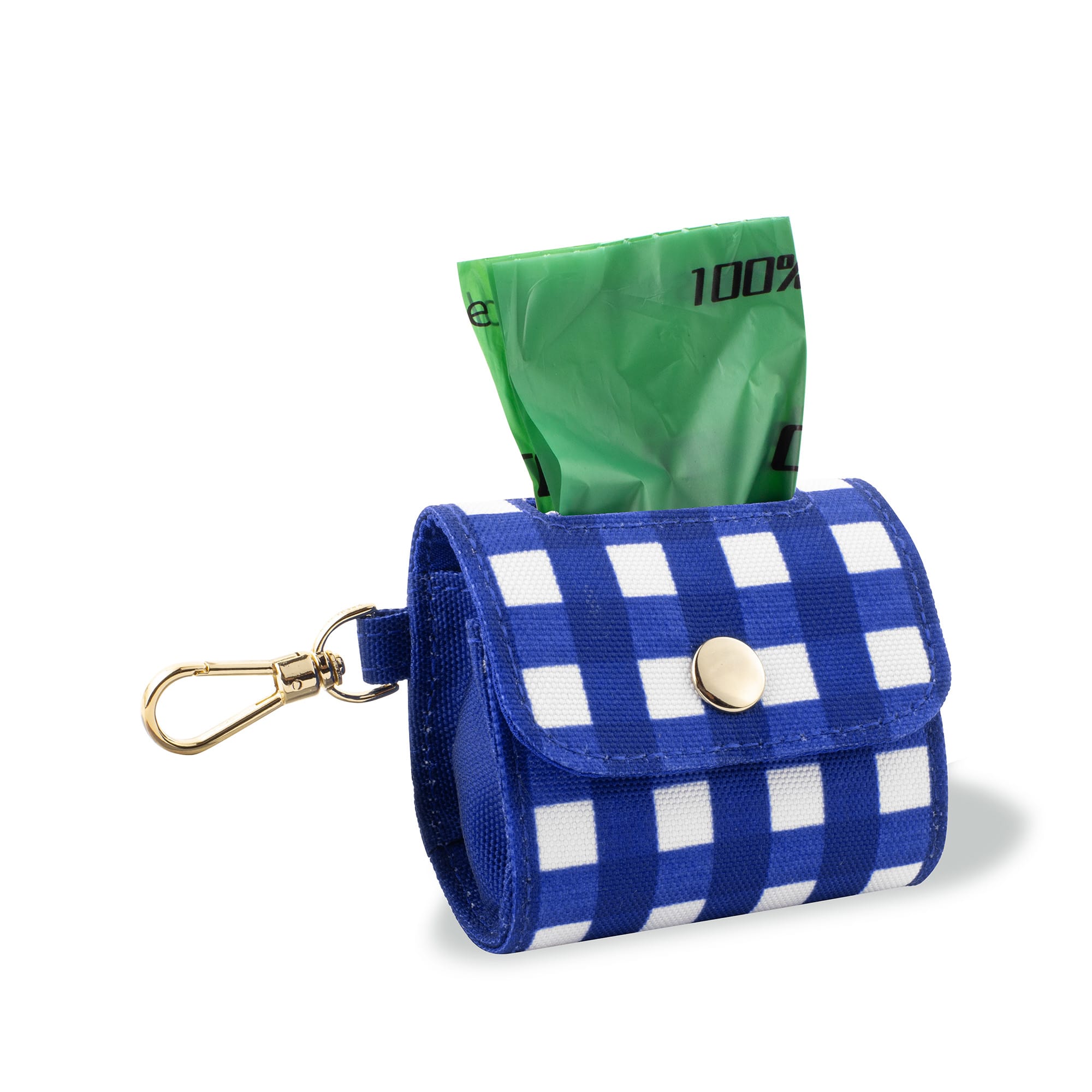 Kate Spade Navy and White Checkered Backpack Kate Spade Chelsea Medium Backpack with Gingham Prints  main image 3