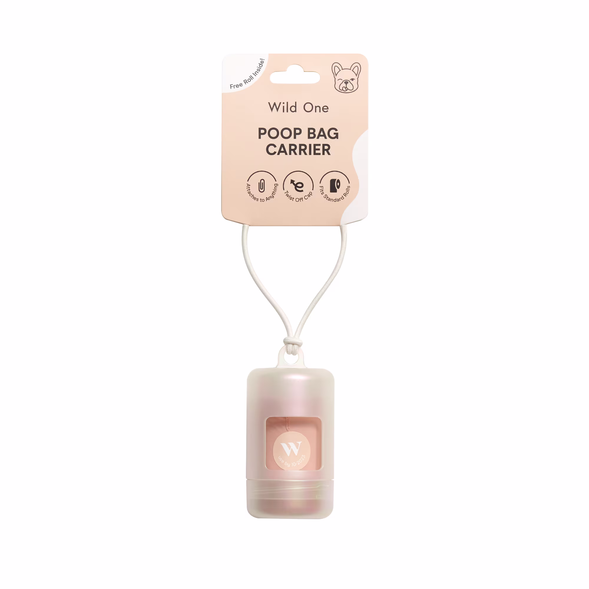 Wild One Holographic Poop Bag Carrier for Dogs Petco