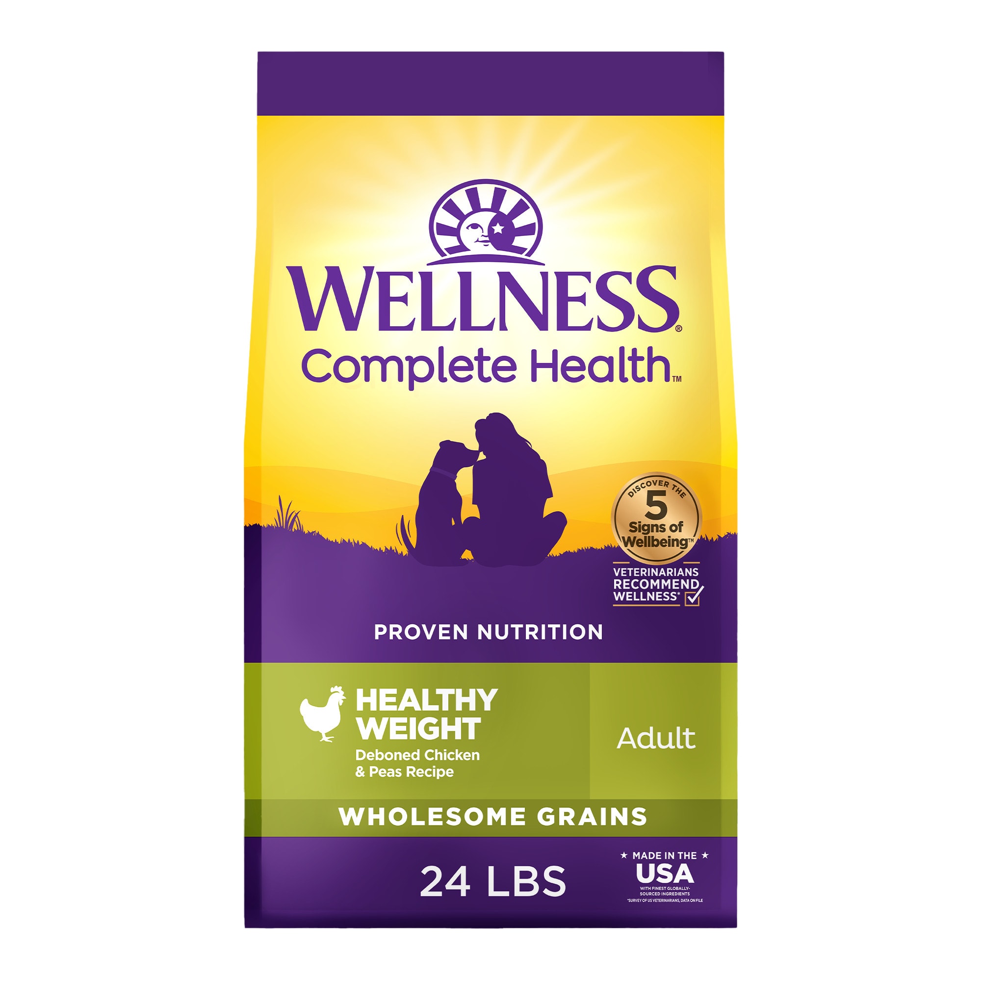 Photo inspiration: Visual Reference: Wellness Complete Health Healthy Weight Deboned Chicken Peas Recipe