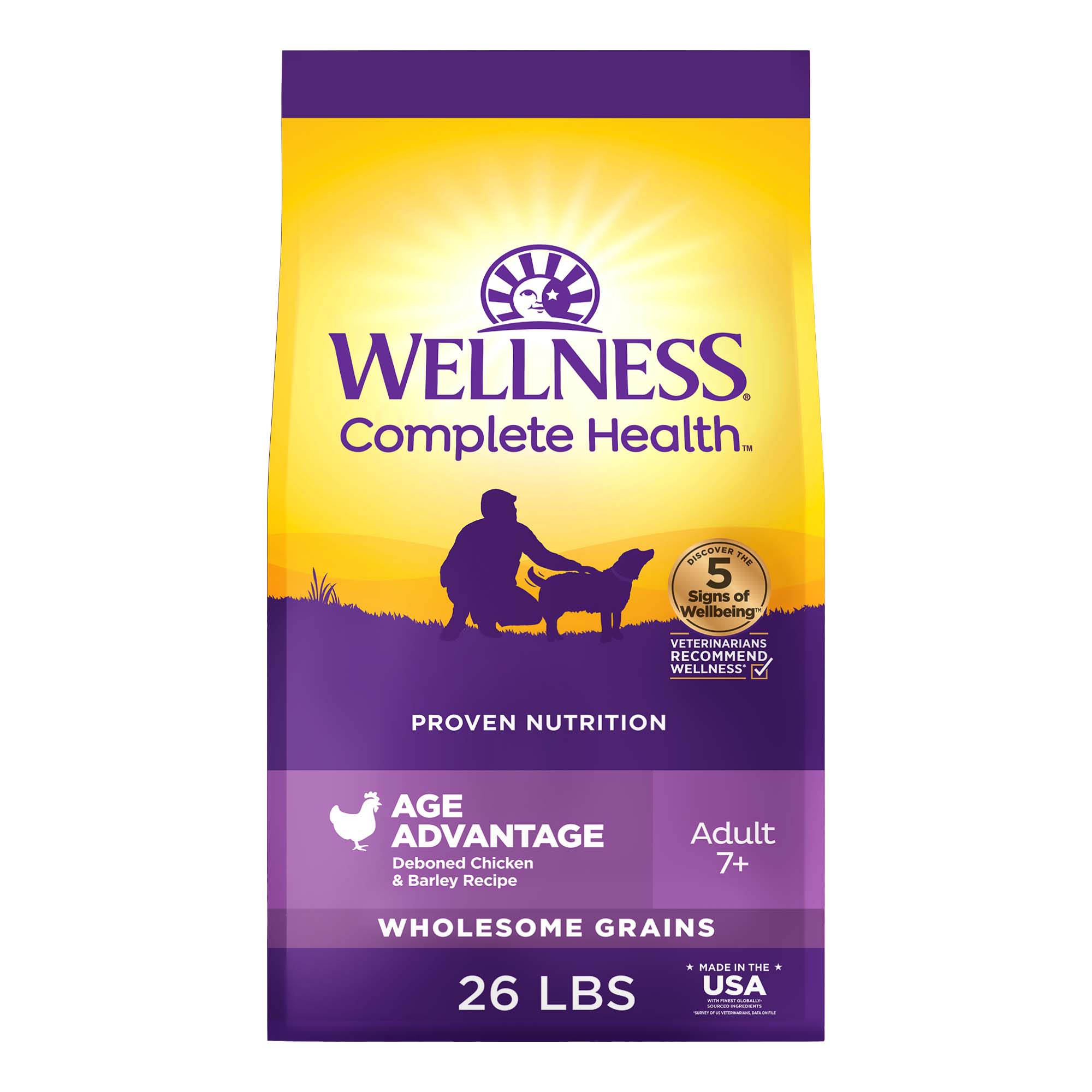 Wellness Senior Health Dry Dog Food, 30 Petco