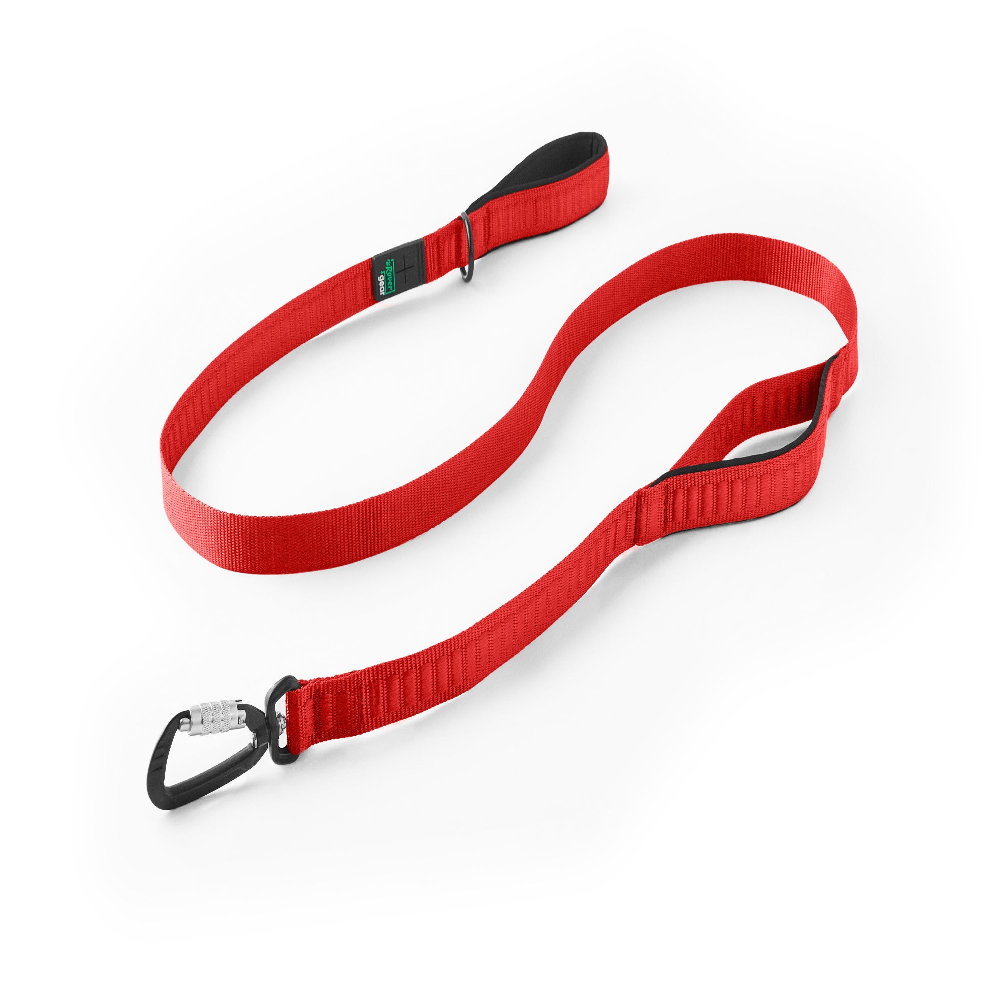 Rover Gear Essential Dog Walking Leash, Red, 6 ft. Long, 1 in. Wide Petco