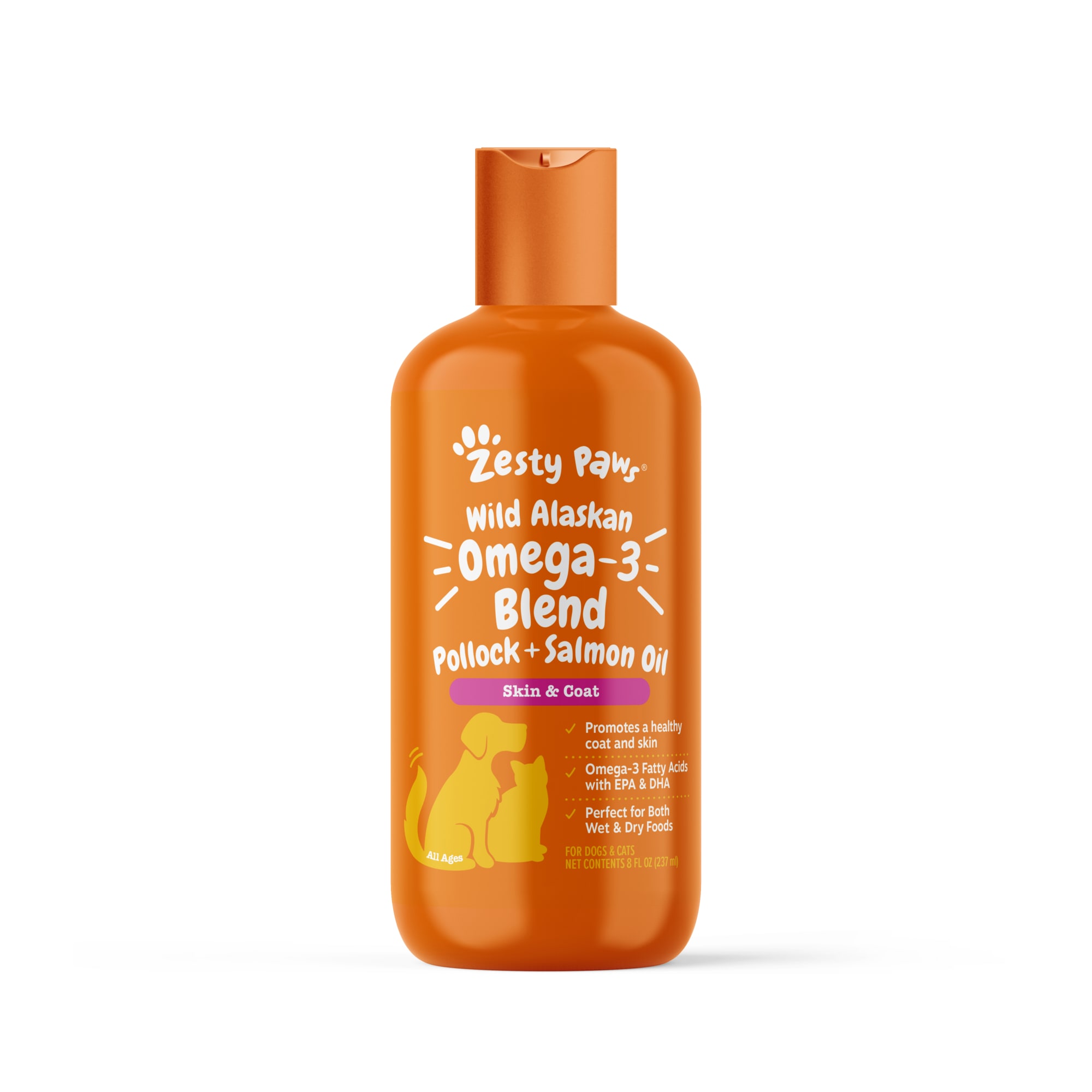Zesty Paws Wild Alaskan Salmon Oil For Dogs