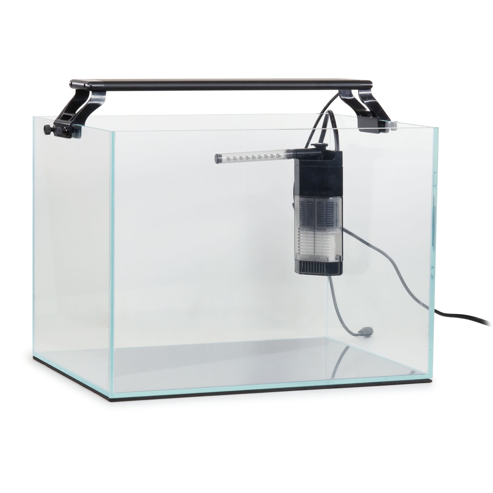 AquaZen Rimless Desktop Freshwater Planted Tank Kit, 16