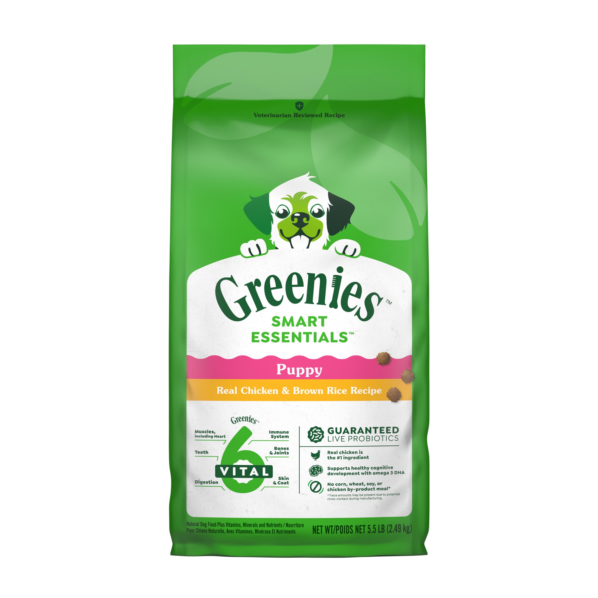 Greenies SMART ESSENTIALS Chicken Rice Puppy Food 27 lbs