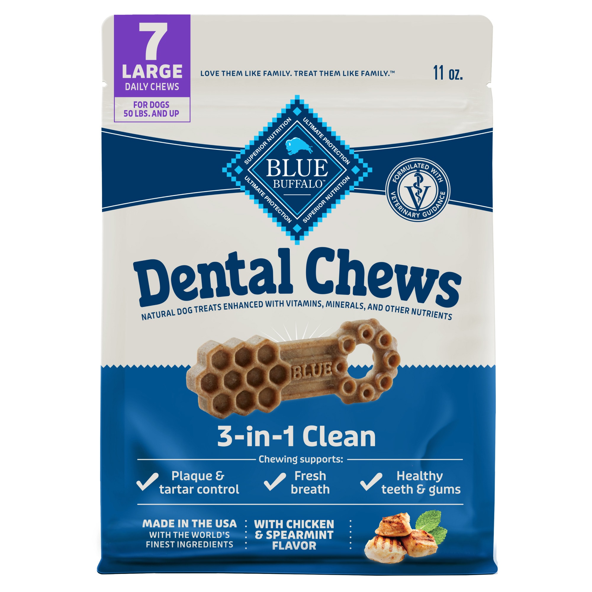 Blue wilderness sale dental chews