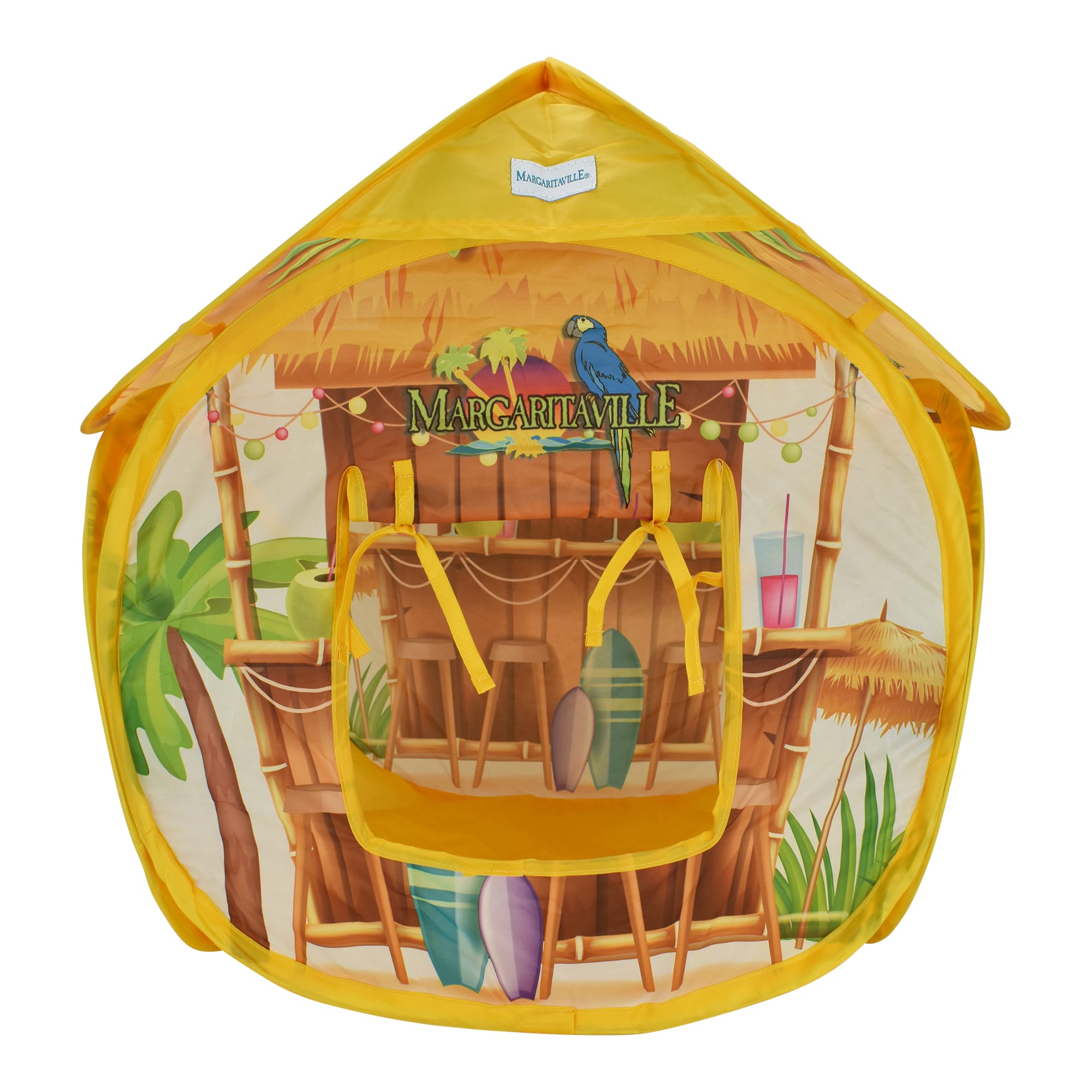 Multipet Margaritaville Tiki Hut & Play Tent for Cats