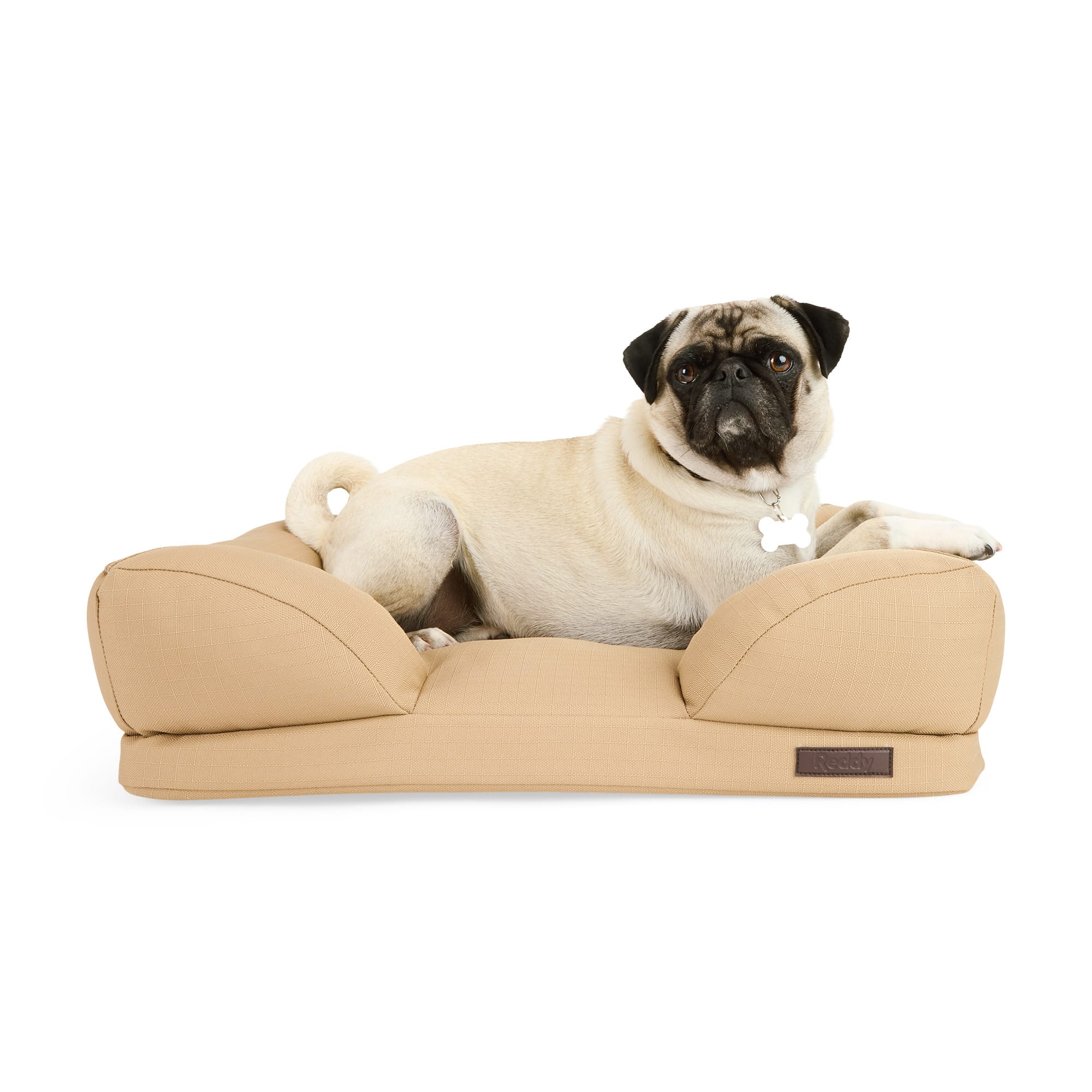 Reddy Durable Dog Bed 24 L X 18 W X 6 H Tan