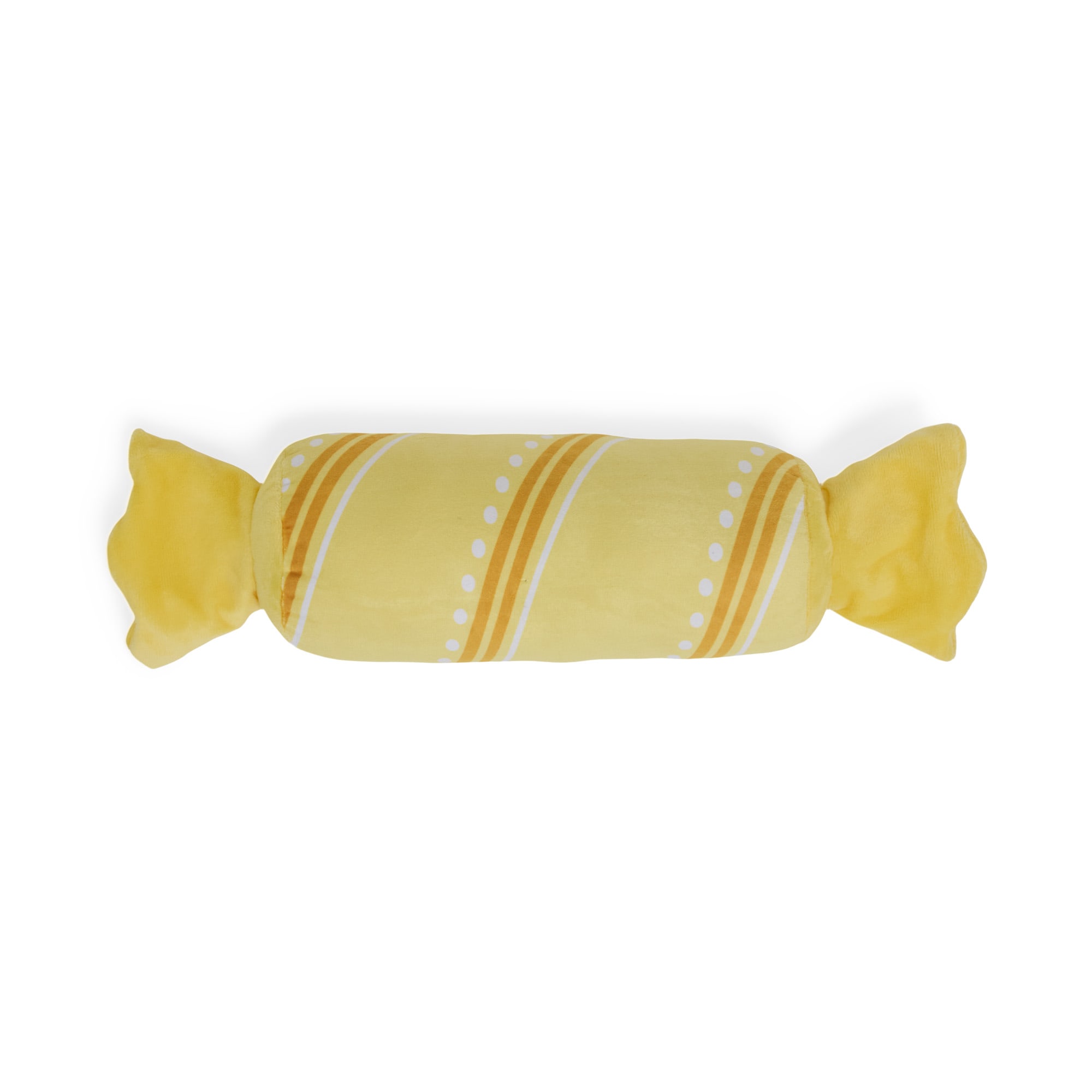 Merry Makings Yellow Plush Long Candy Dog Toy, XLarge Petco