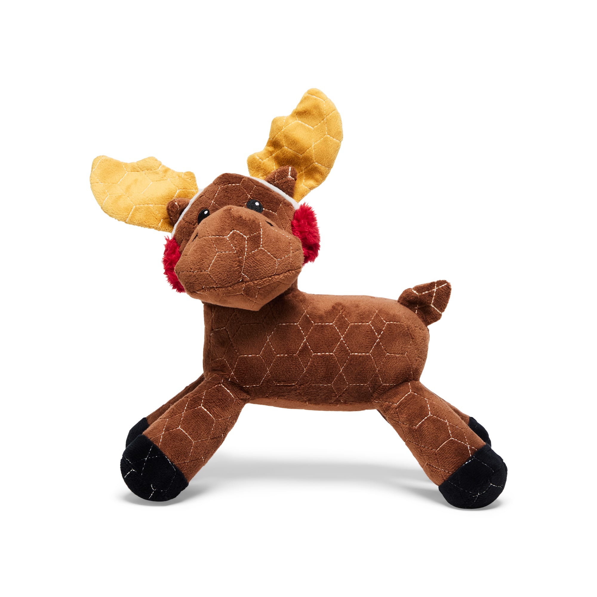 Merry Makings Tough Plush Moose Dog Toy Medium