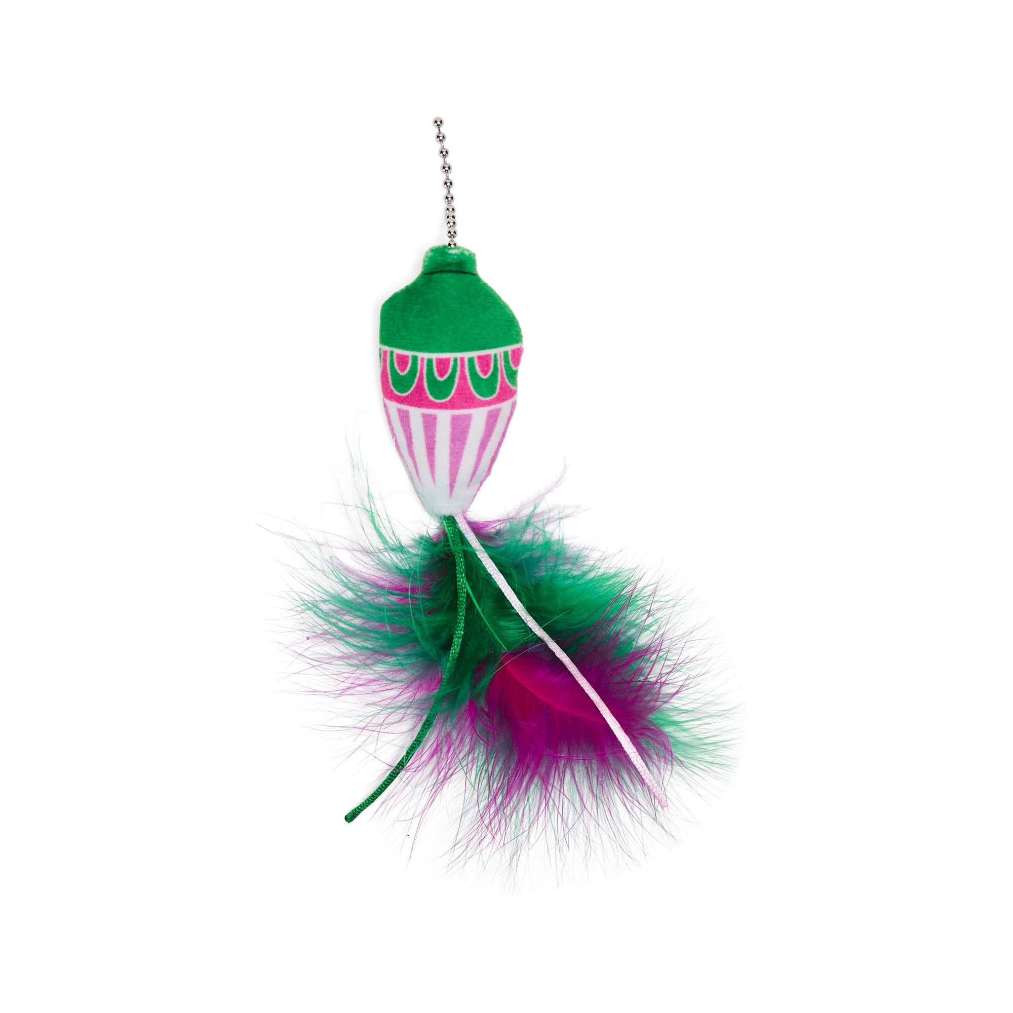 Merry Makings Ornament Mylar Teaser Attachment Cat Toy