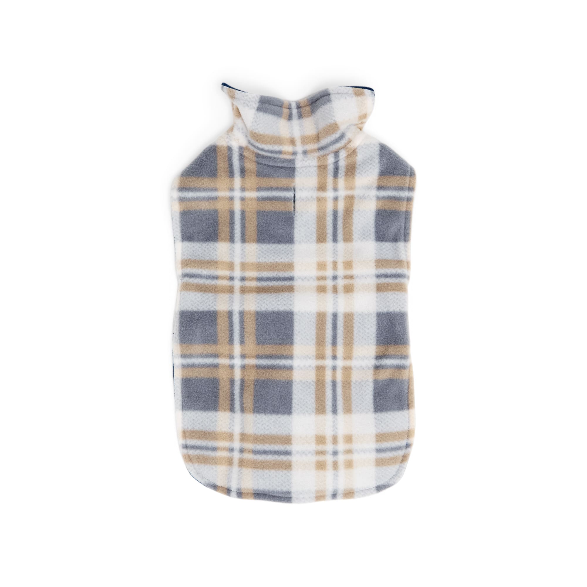 YOULY Reversible Cozy Coat for Dogs, Large/XLarge, Blue Petco