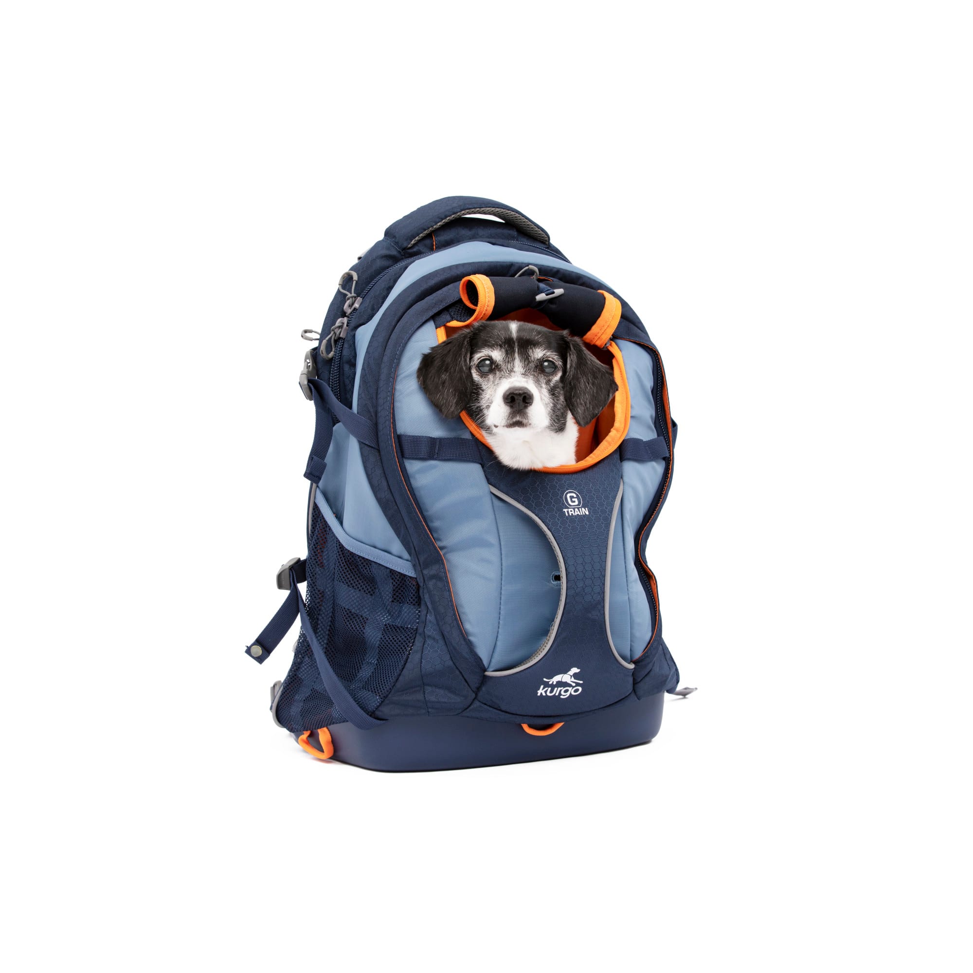 Kurgo Navy Blue G-Train Backpack for Dogs | Petco