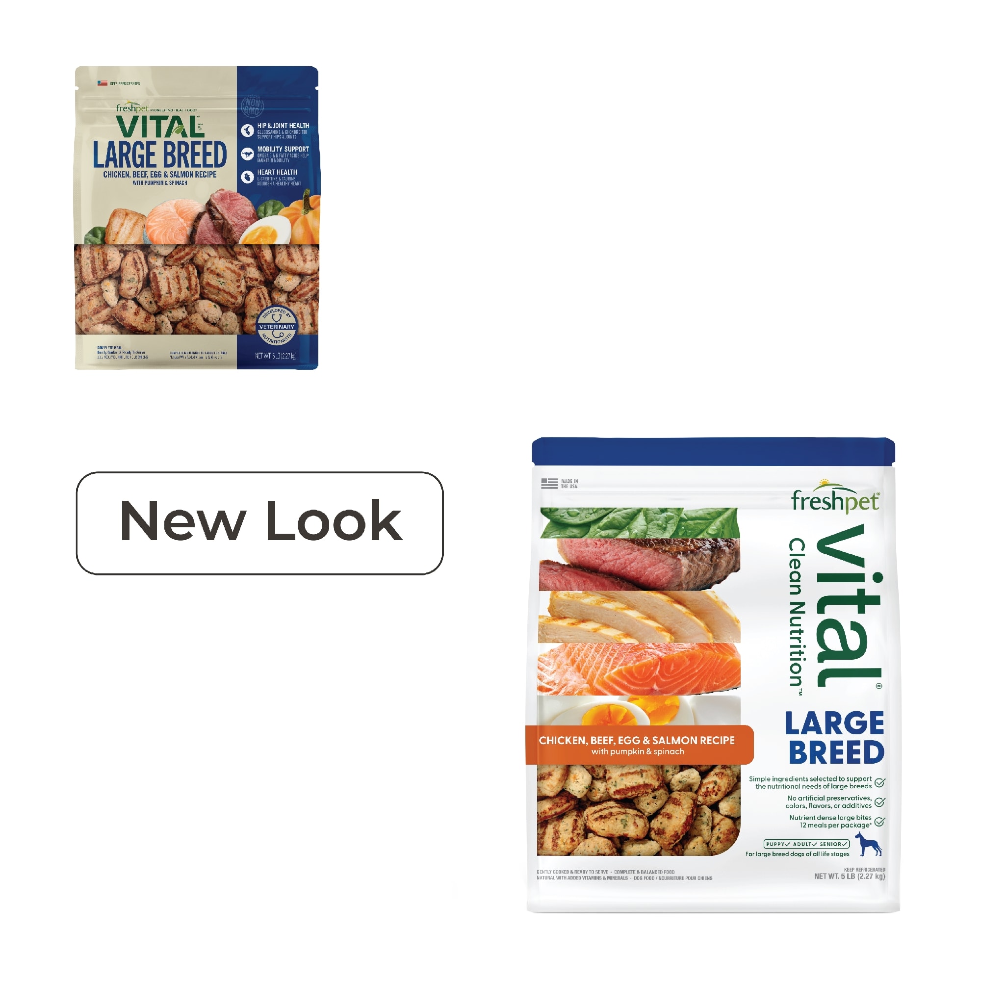 Freshpet Vital Healthy Natural Large Breed Dog Food, Petco