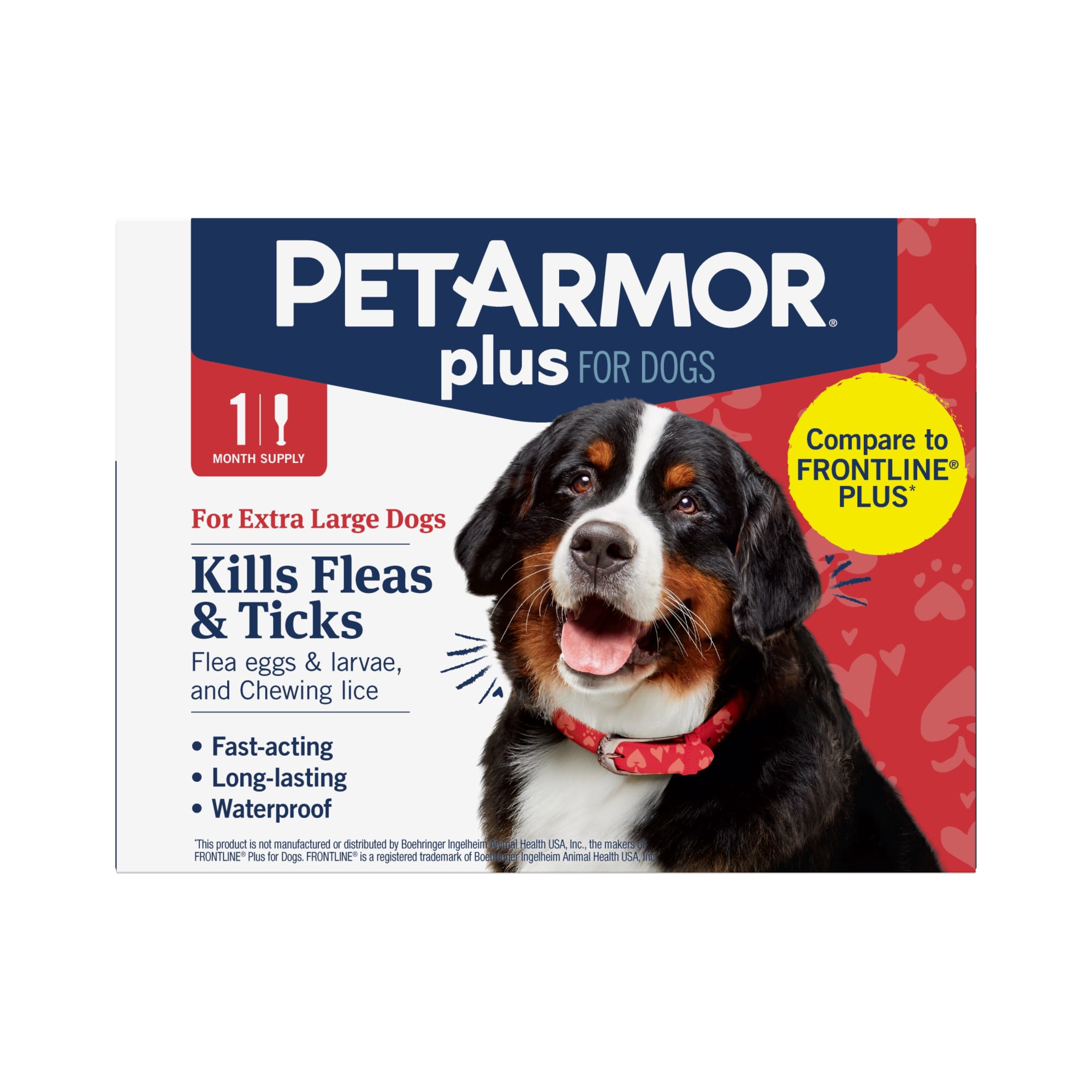 PetArmor Plus Flea and Tick Topical Treatment for Dogs