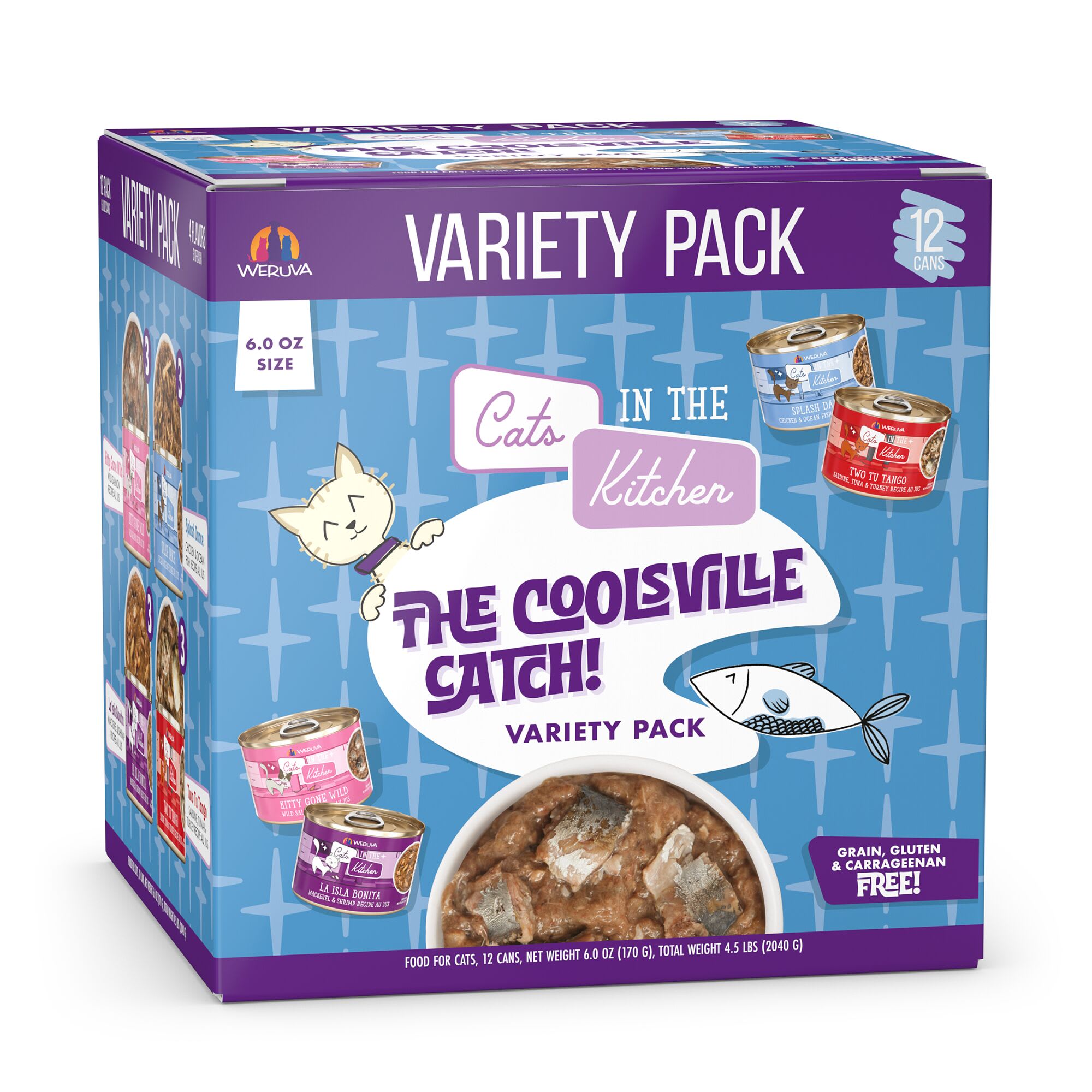 Cats in the Kitchen Originals The Coolsville Catch! Variety Pack