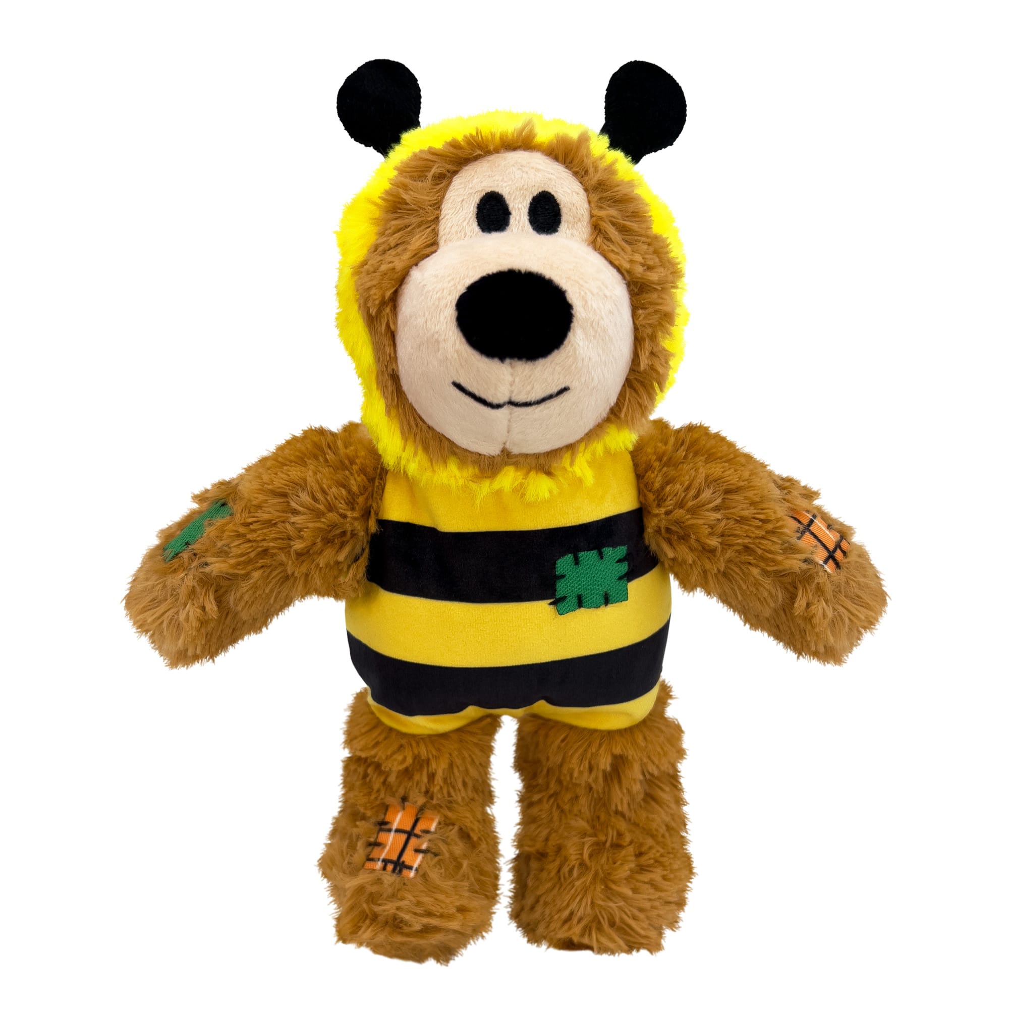 KONG Halloween Wild Knots Bear Bee Dog Toy, Small | Petco