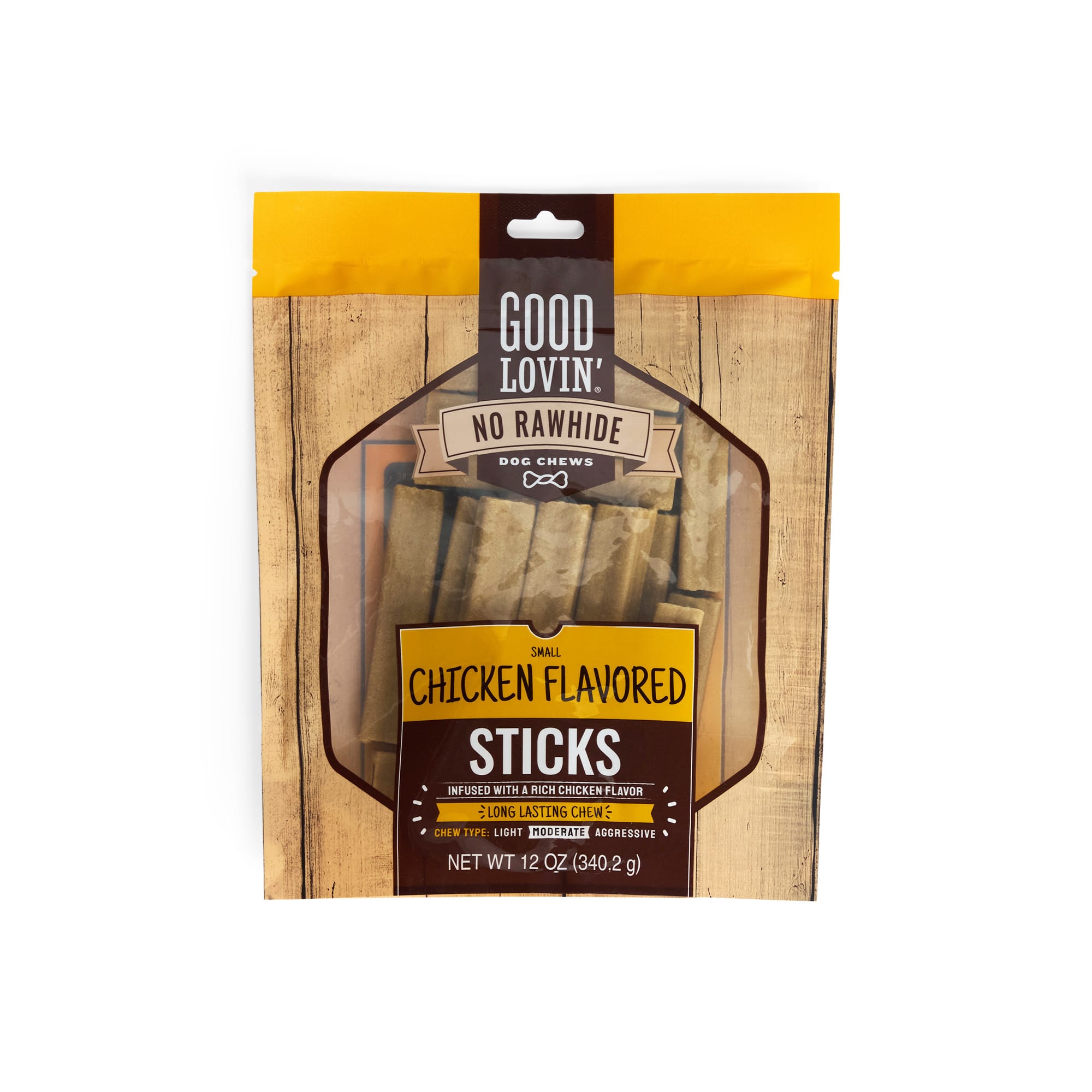 Good Lovin Rawhide Free Small Chicken Stick for Dogs 12 oz. Petco