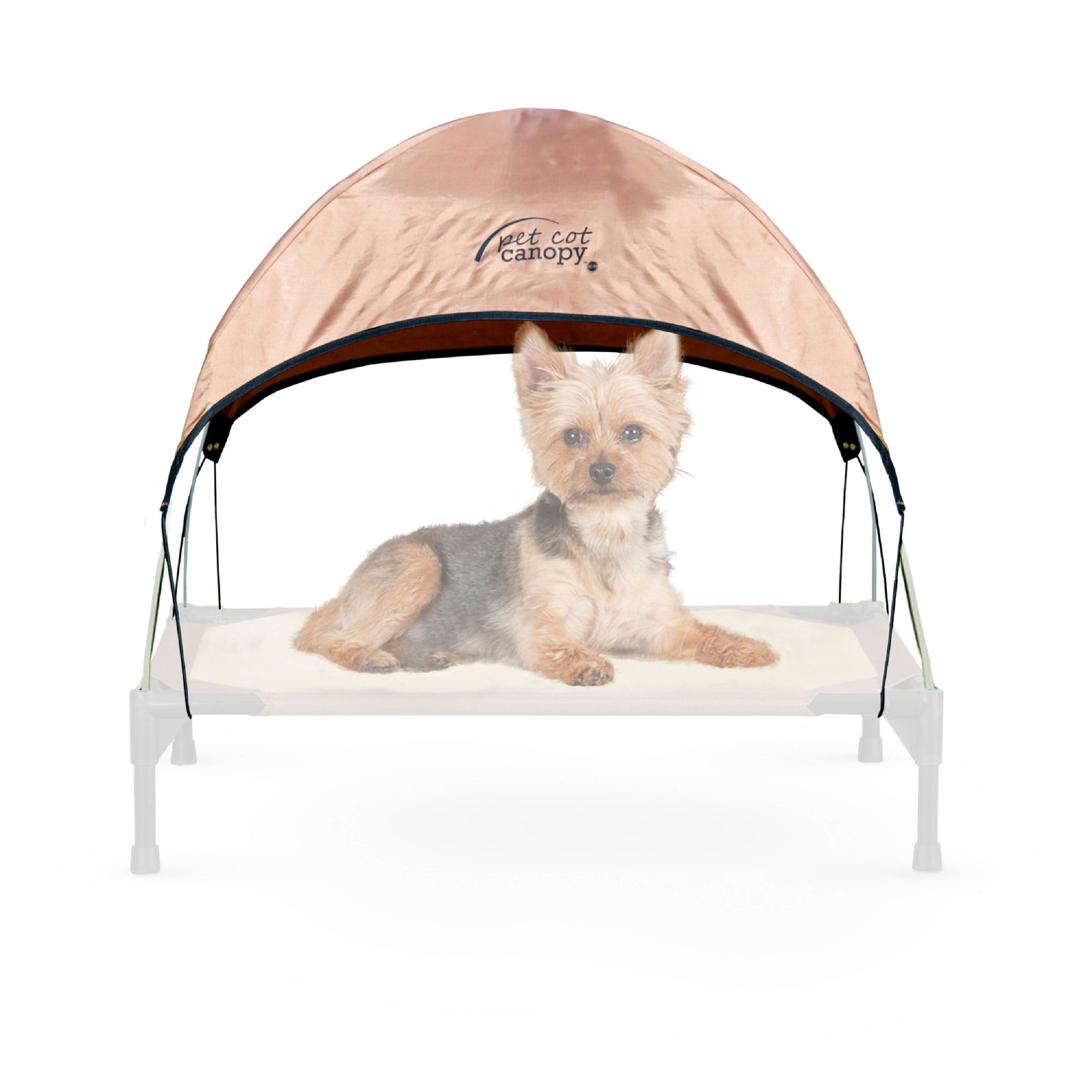 Pet cot and canopy hotsell