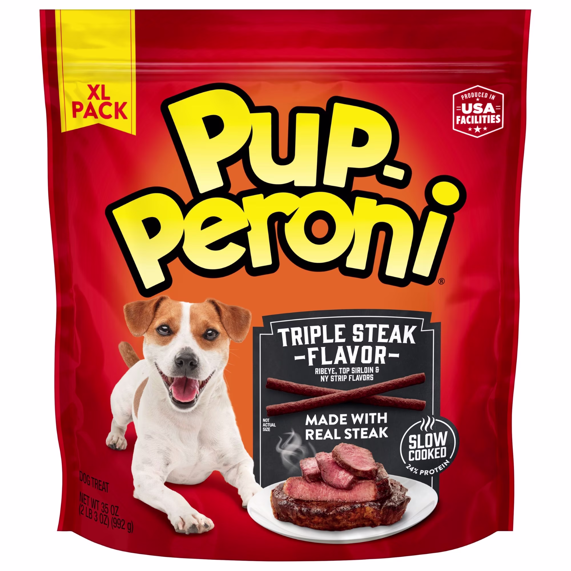 Dog Treats American Journey Petco Pup-Peroni Triple Steak Flavor